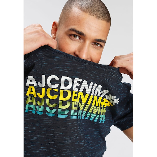 T-Shirt, Logoprint modischem auf AJC versandkostenfrei mit