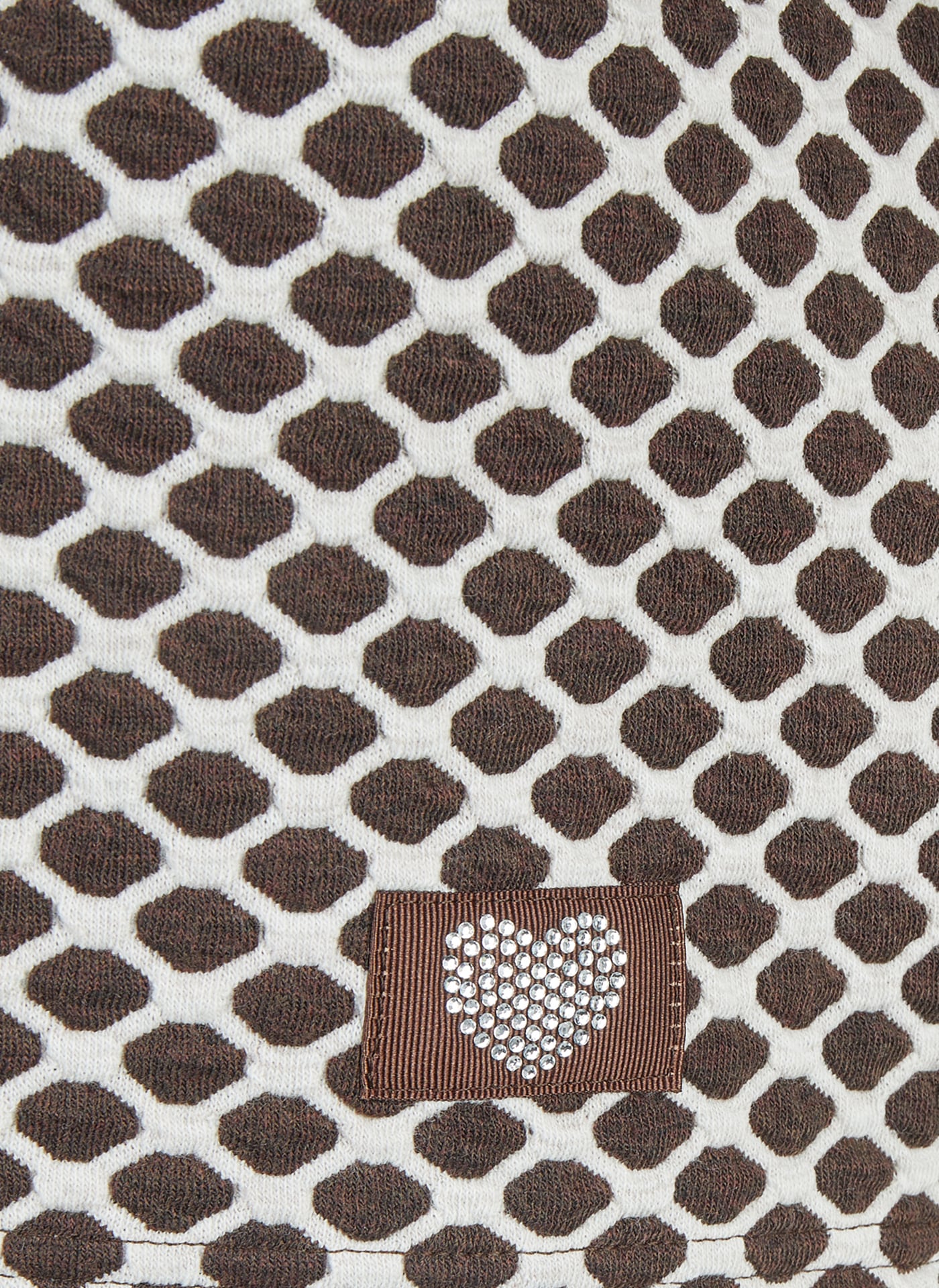 Rabe T-shirt à manches 3/4 avec motif intégral et viscose/stretch