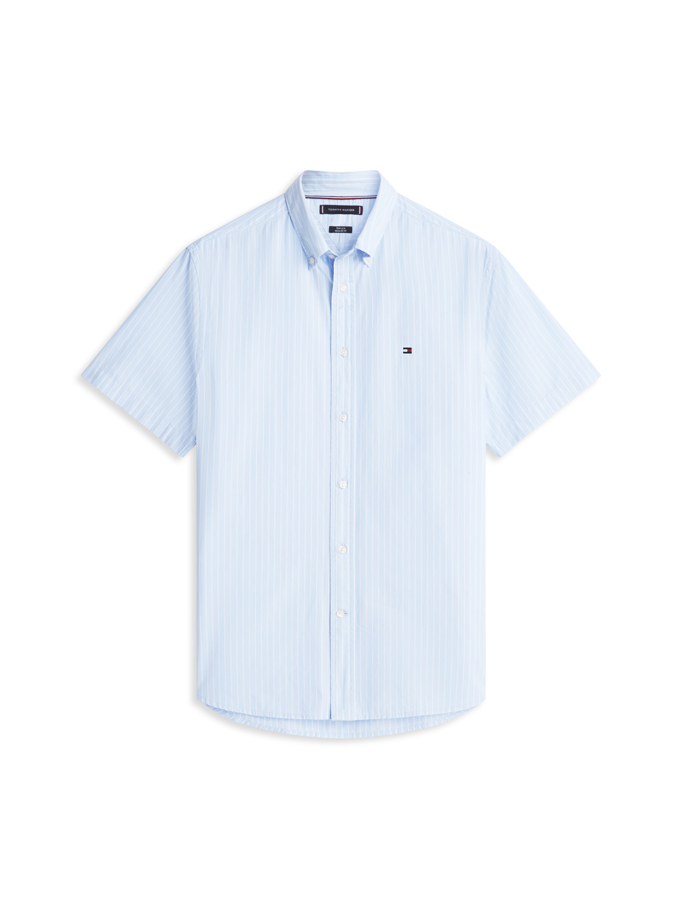 Tommy Hilfiger Chemise à manches courtes »FLEX POPLIN« Regular fit mit Button-Down-Kragen