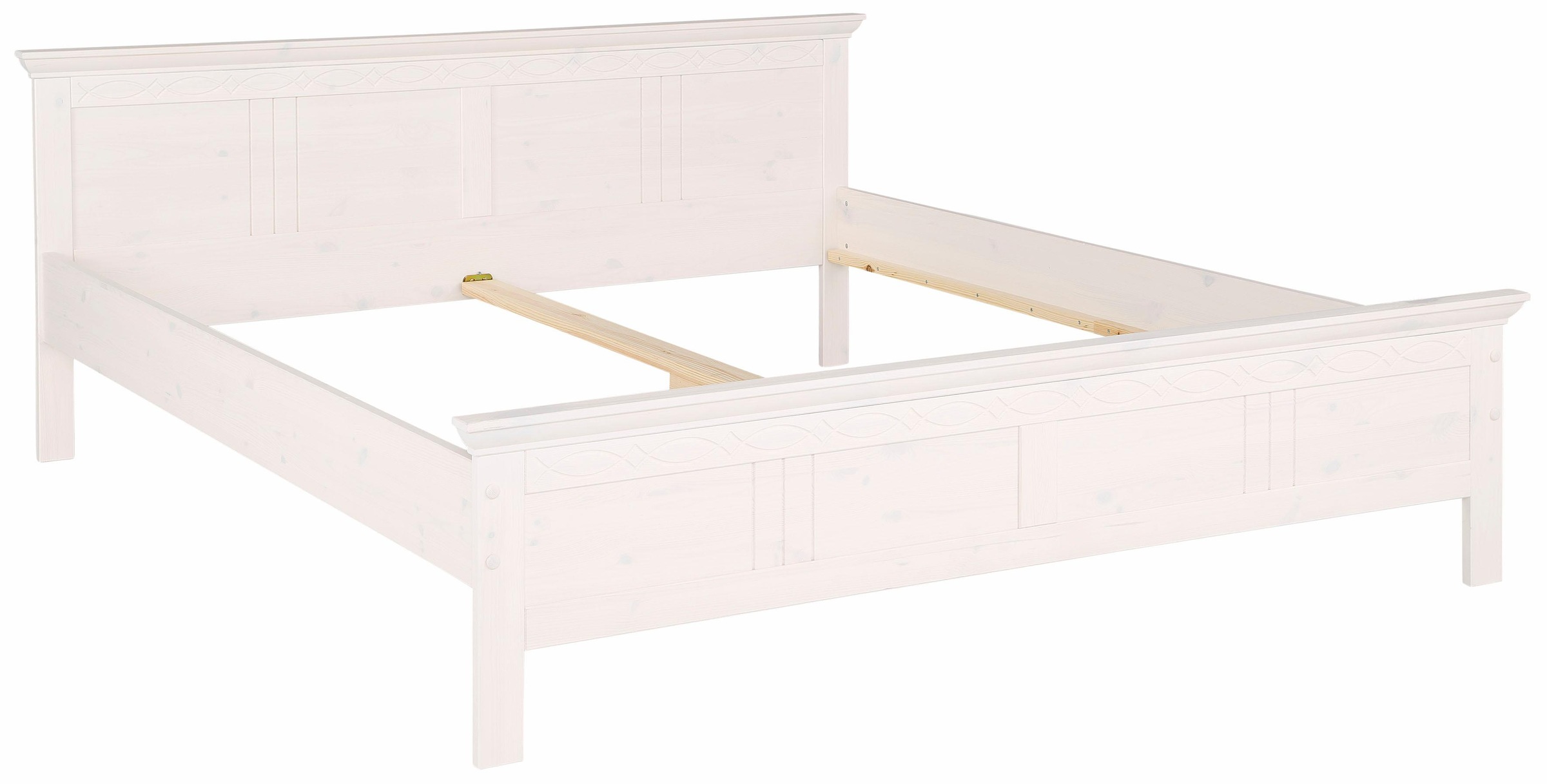 Image of Home affaire Massivholzbett »Indra«, mit dekorativen Fräsungen, in 2 Breiten: 140/200 und 180/200 cm bei Ackermann Versand Schweiz