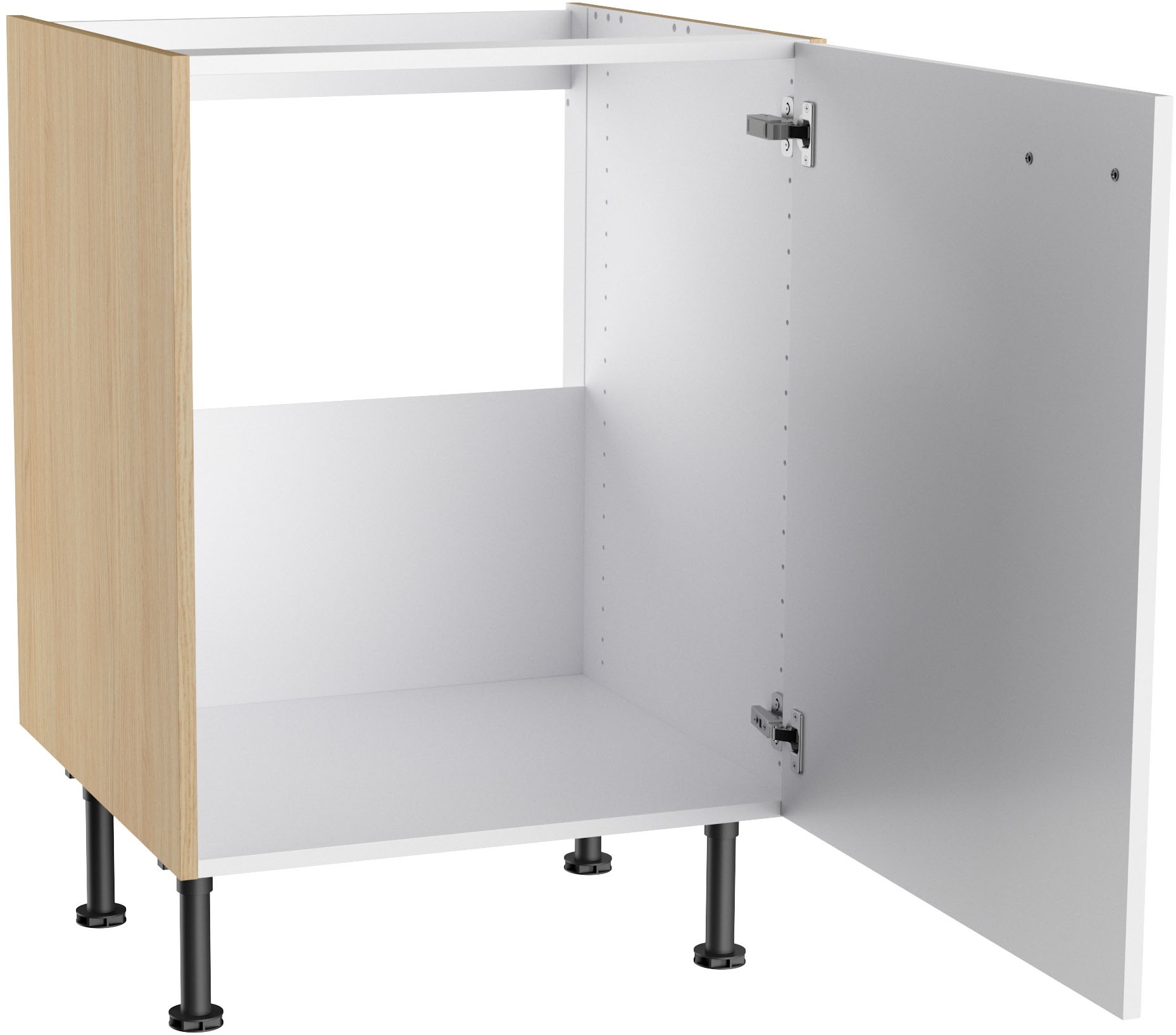 KOCHSTATION Spülenschrank »KS-Lucy« Breite 60 cm, mit 1 Tür, höhenverstellbare Füsse, Soft-Close