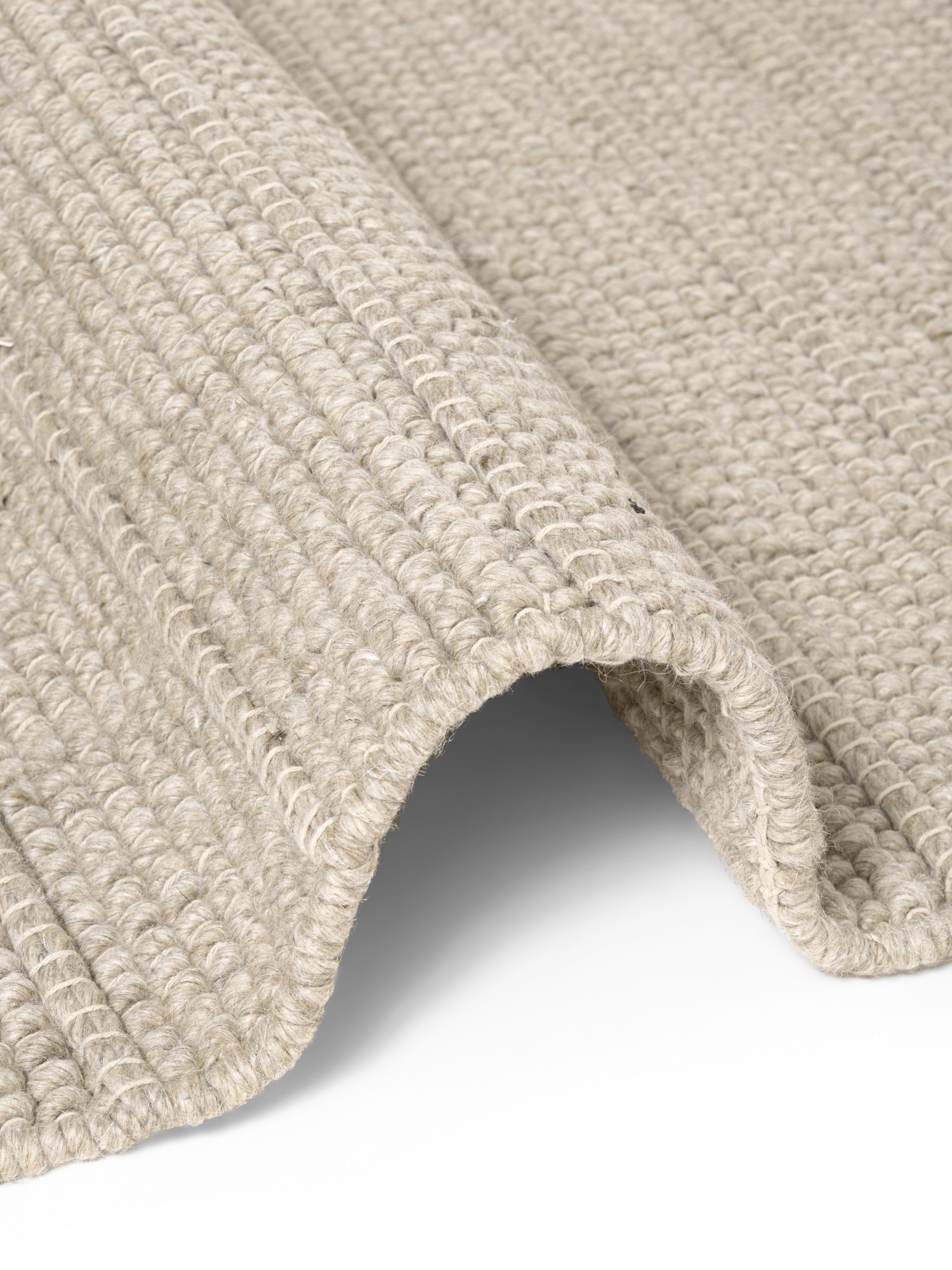 Ted Baker Wollteppich »Parker« rechteckig 7 mm Höhe Wolle, Natur, Handgewebt, Wohnzimmer, Schlafzimmer, Boho, Skandi