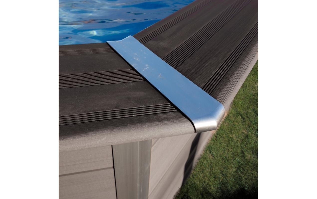 Gre Piscine rectangulaire »Avantgarde« 6-tlg., Composite Pool, BxLxH: 326x326x96 cm