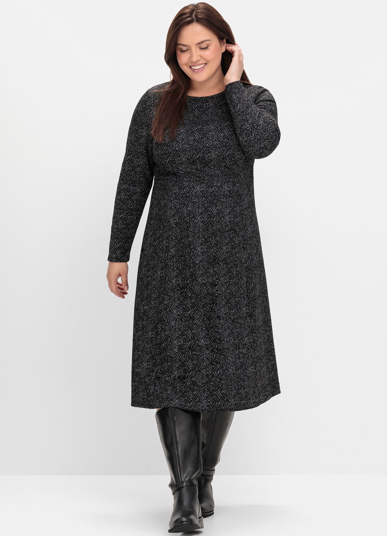 Image of Sheego Shirtkleid "Shirtkleid"