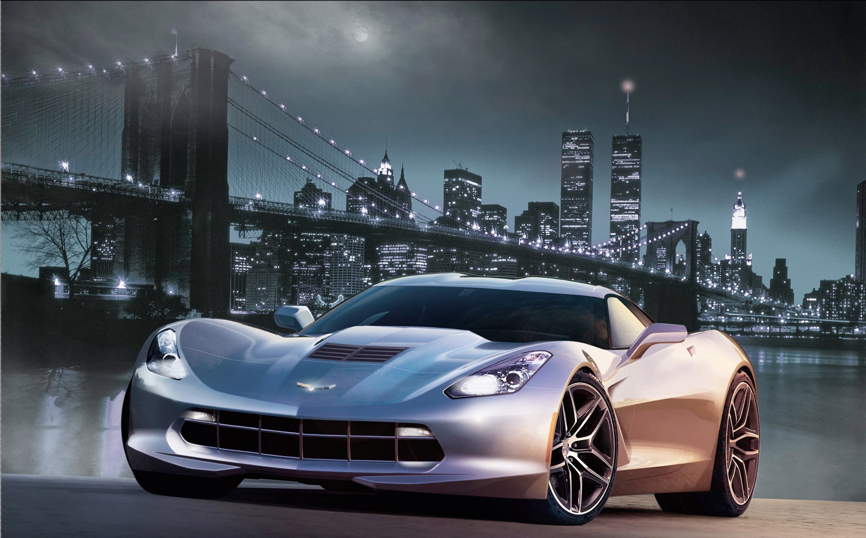Image of Papermoon Fototapete "Manhatten Car I" glatt