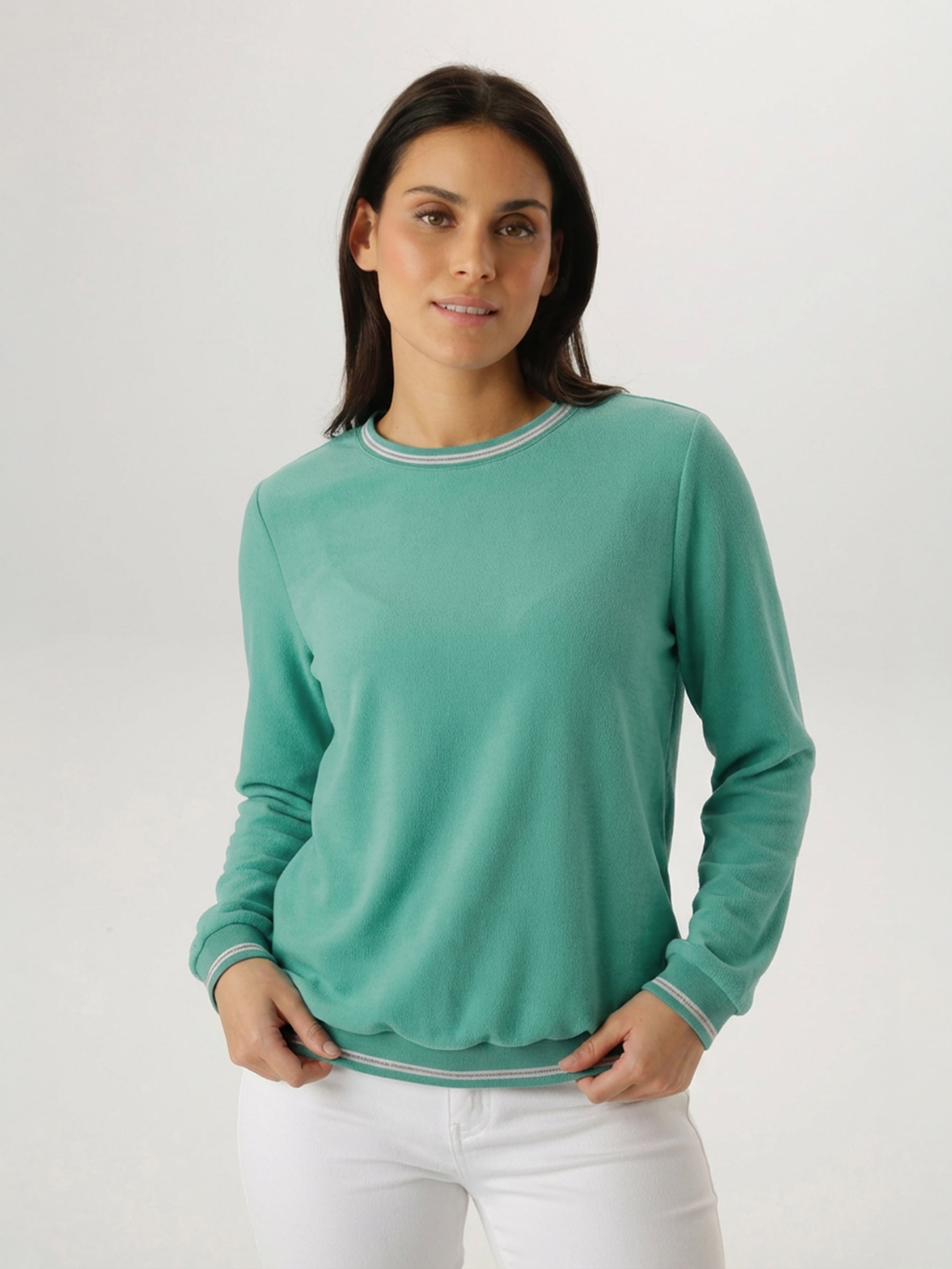 Aniston SELECTED Chemisier à chemise avec poignets sportifs