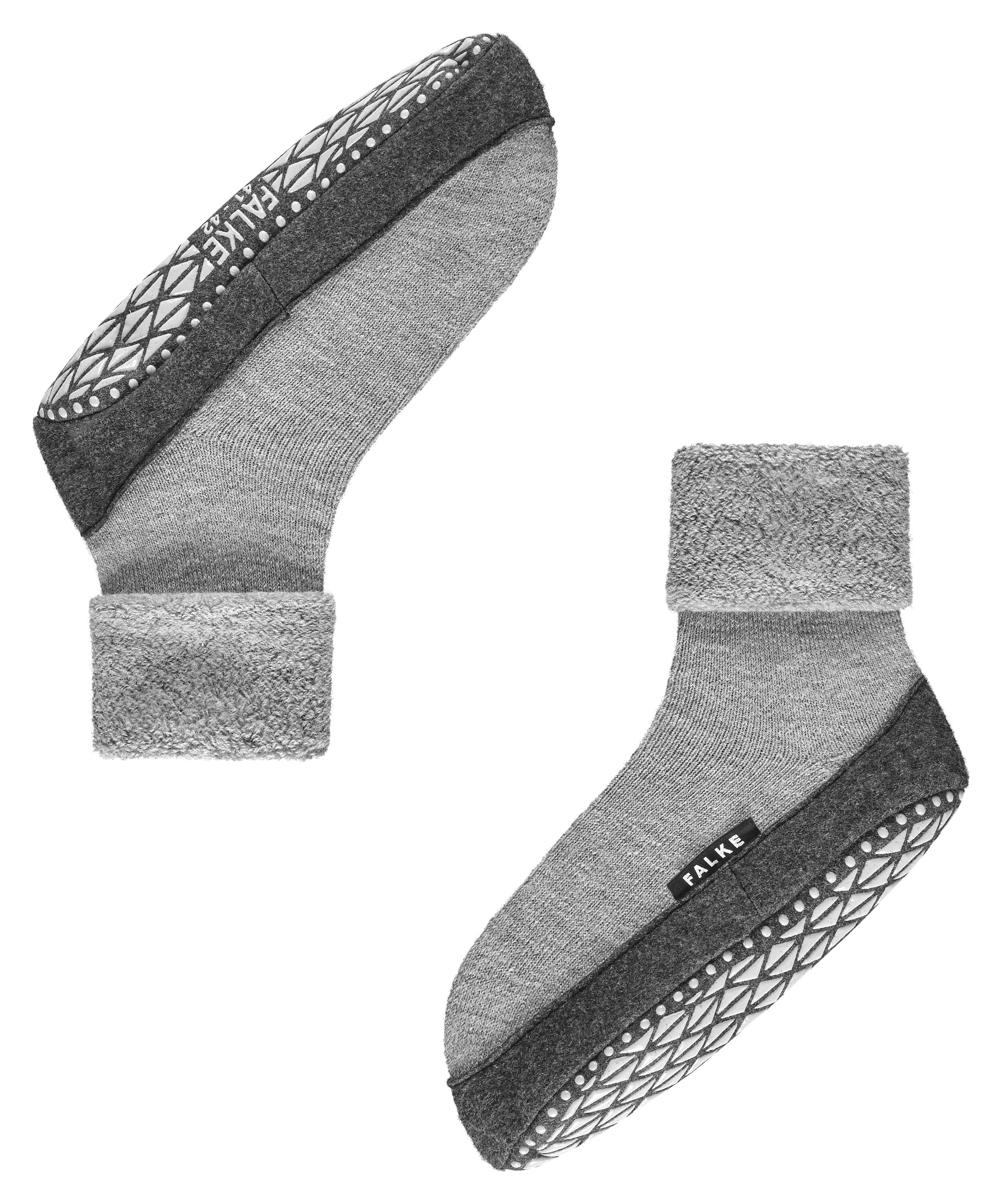 FALKE Haussocken »Cosyshoe« mit Merinowolle & rutschhemmender Sohle, atmungsaktiv