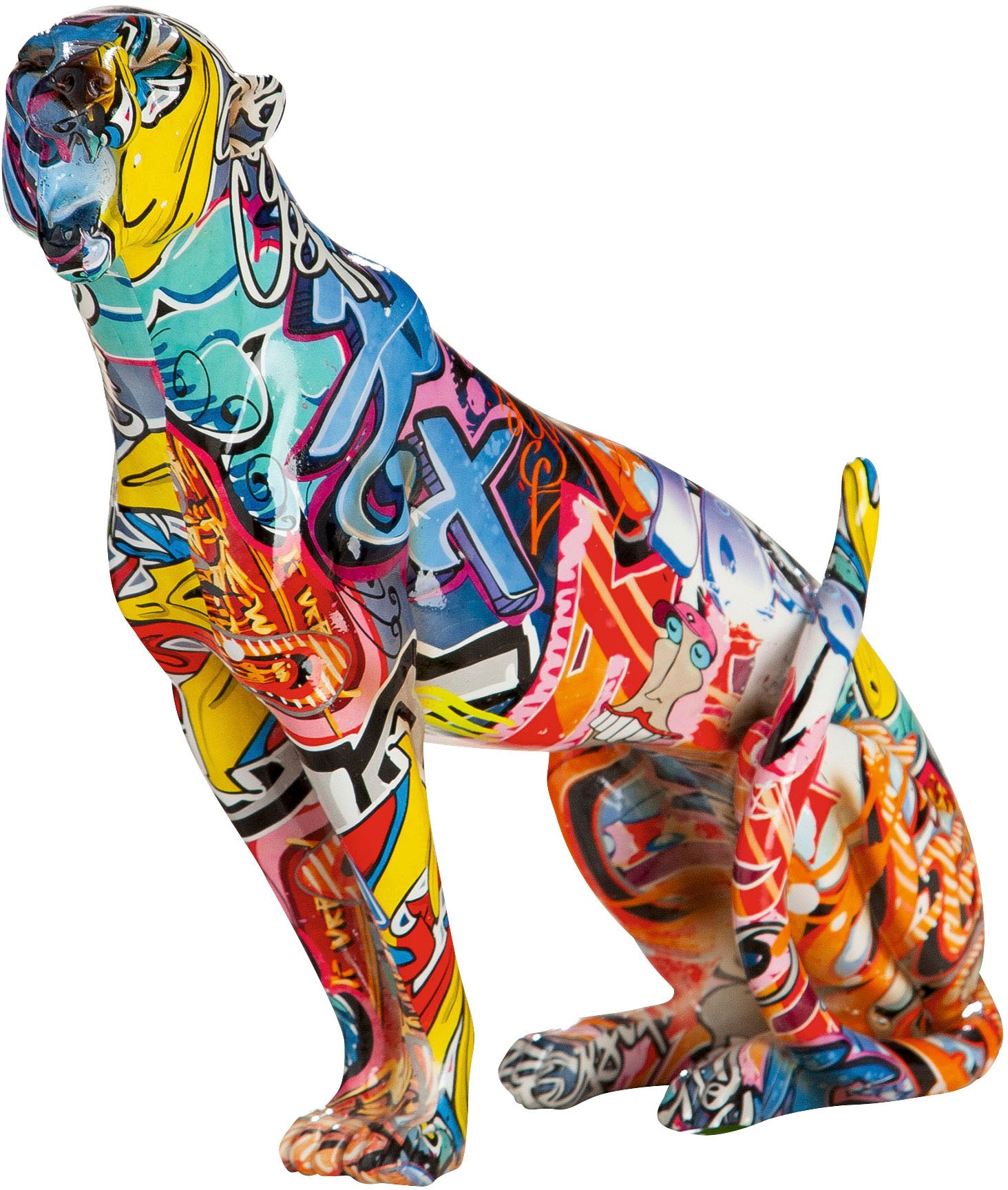 Image of Casablanca by Gilde Tierfigur "Gepard Street Art" Graffiti-Design