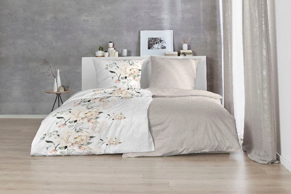 Primera Linge de lit »Soft-Seersucker-Bettwäsche Uni« 2