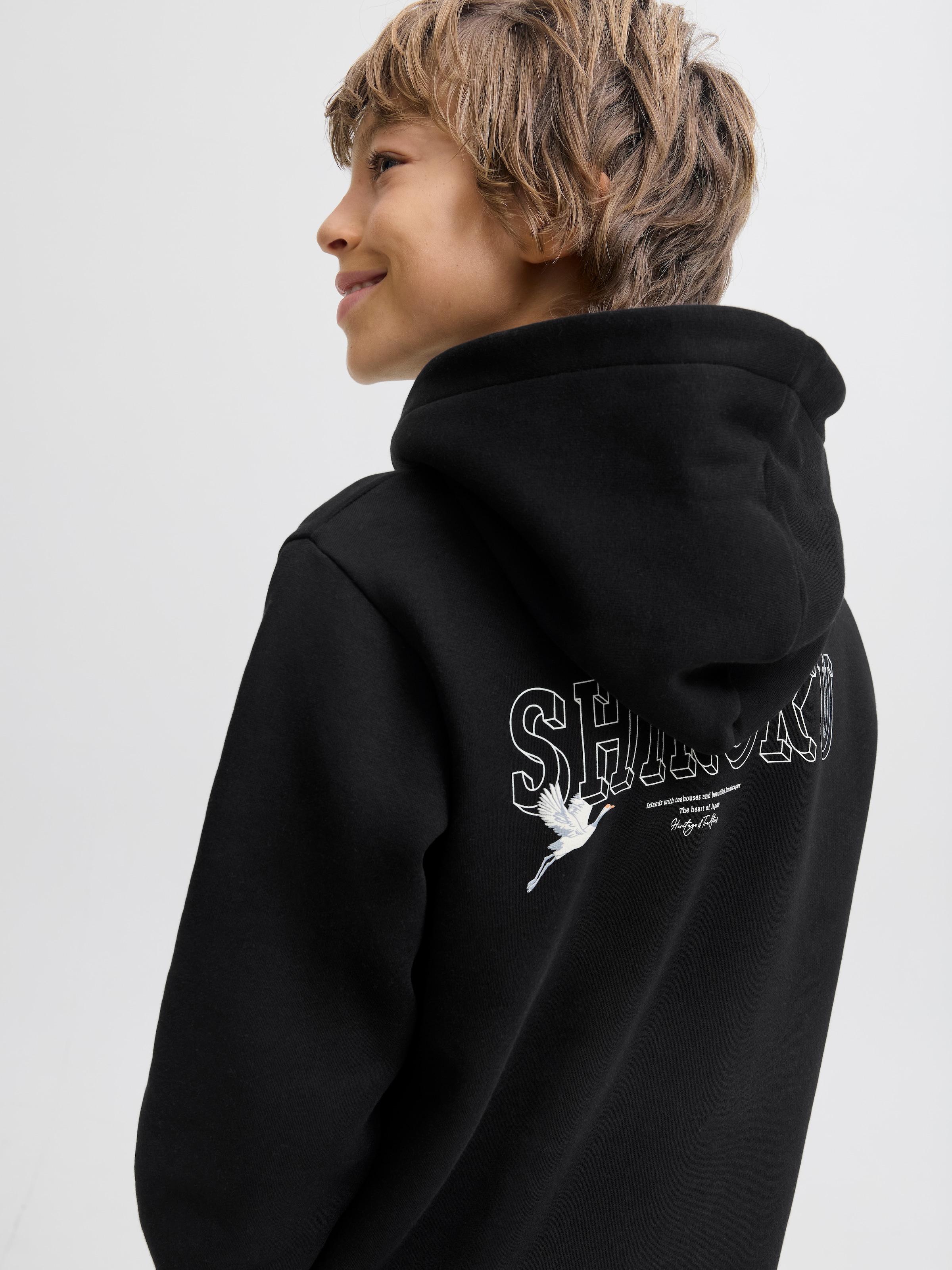 Jack & Jones Junior Sweat à capuche »JJKENJI SWEAT HOOD JNR«