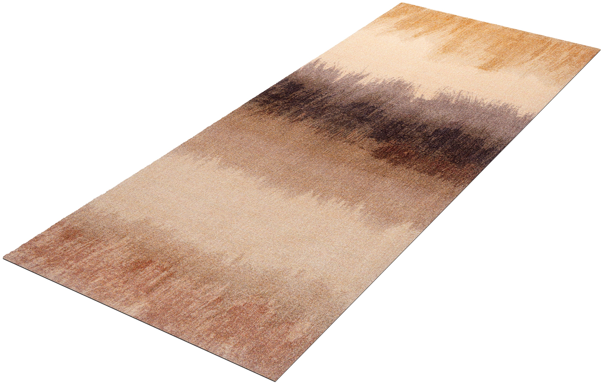 wash+dry by Kleen-Tex Läufer »Bronze Bands« rechteckig 9 mm Höhe