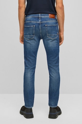 BOSS ORANGE Regular-fit-Jeans »Taber BC-C«, mit BOSS Label