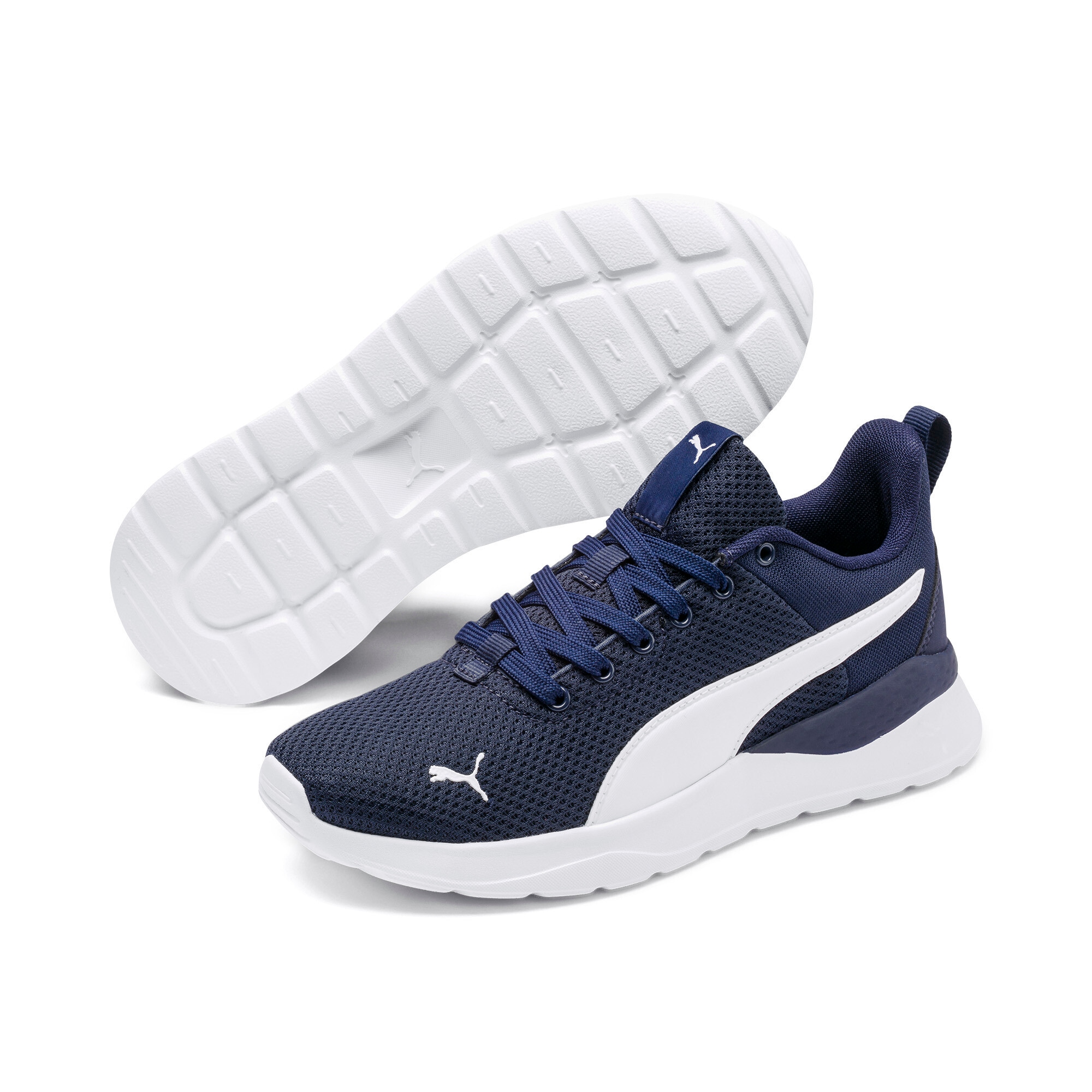 Image of PUMA "ANZARUN LITE JR" atmungsaktives Mesh-Obermaterial, dämpfende EVA-Zwischensohle