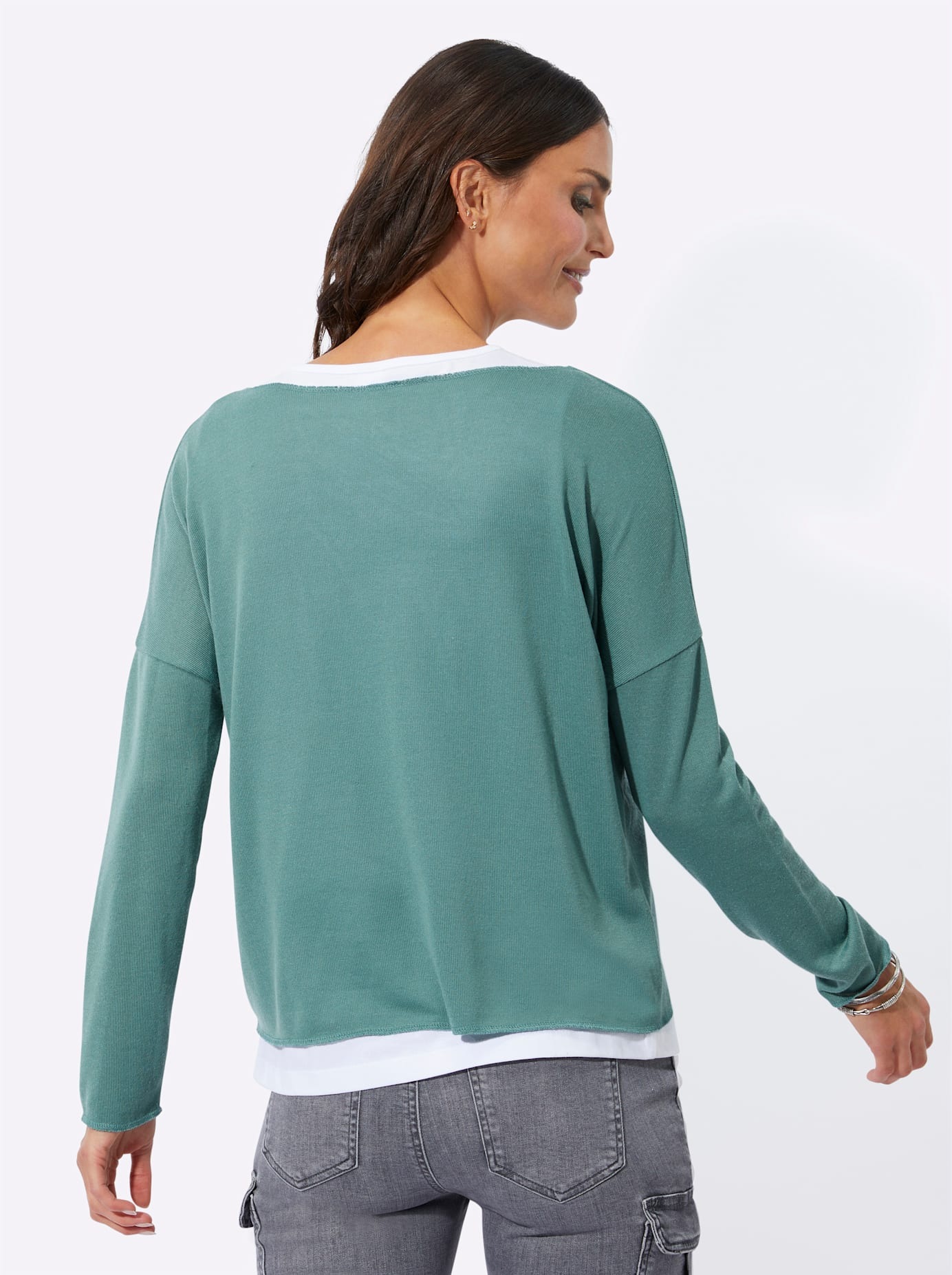 Inspirationen Oversize-Shirt »Shirt + Top«, (1 tlg.)