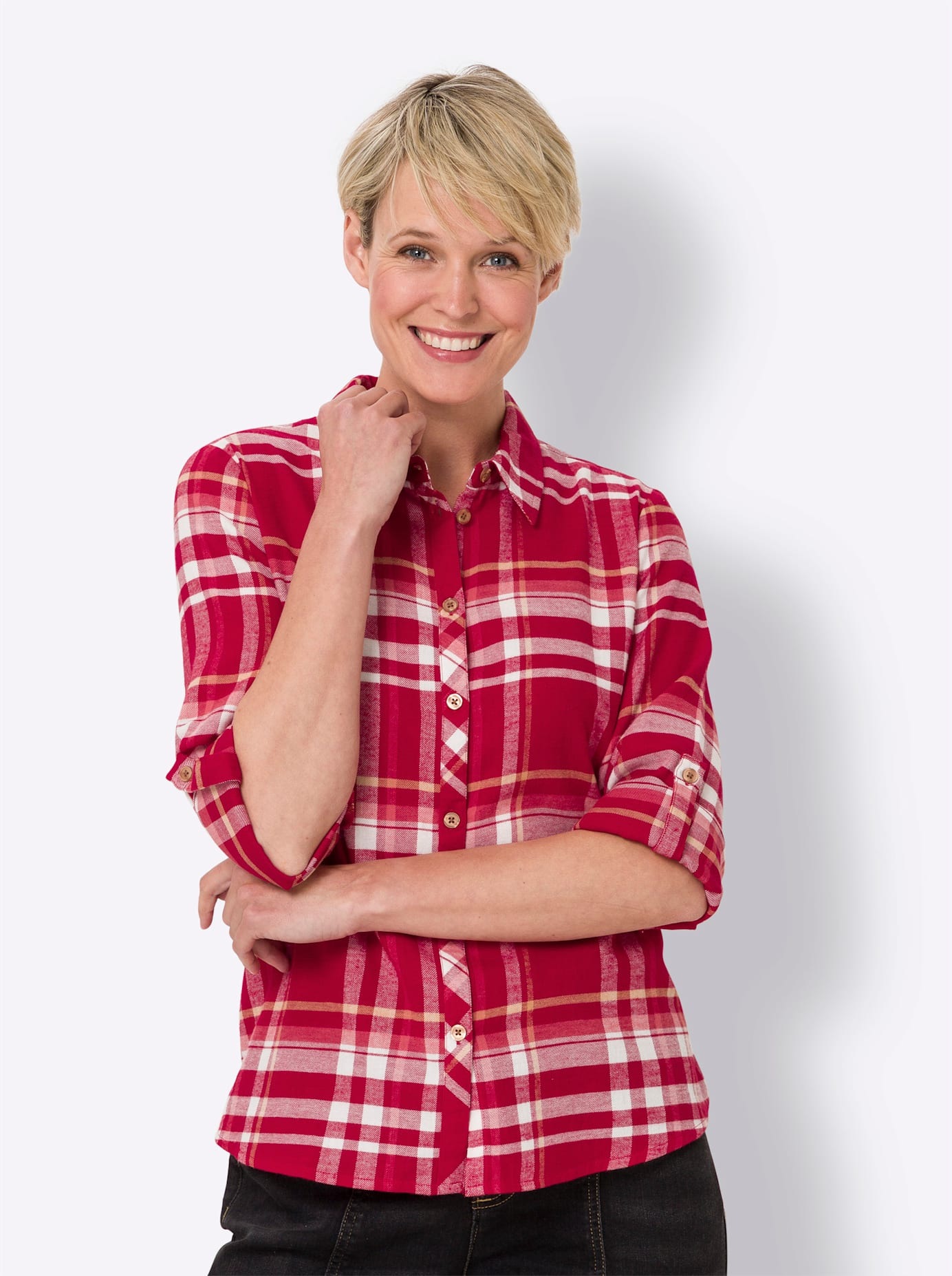 Classic Basics Flanellbluse