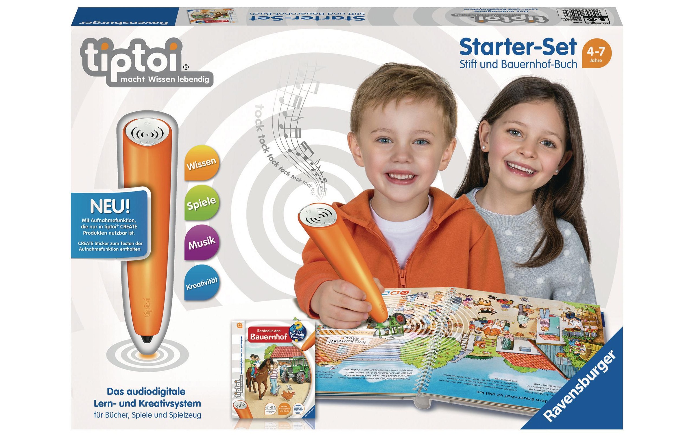 Image of Ravensburger Spiel »tiptoi StarterSet Bauernhof« bei Ackermann Versand Schweiz