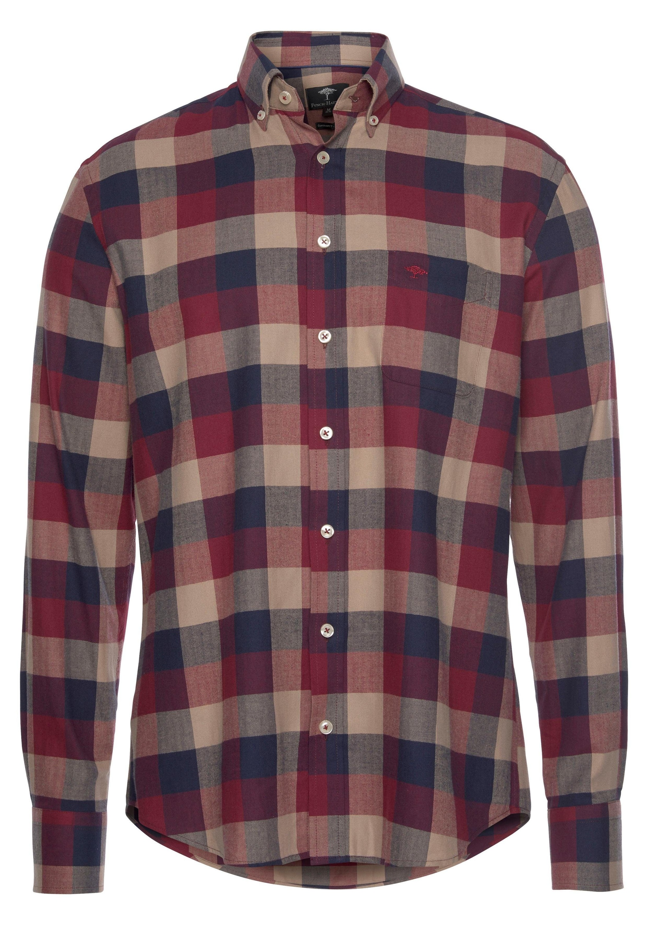 Image of FYNCH-HATTON Karohemd, aus Leichtflanell bei Ackermann Versand Schweiz