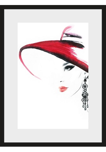 Leonique Bild »Skizze Hat«, 30/40 cm, gerahmt kaufen