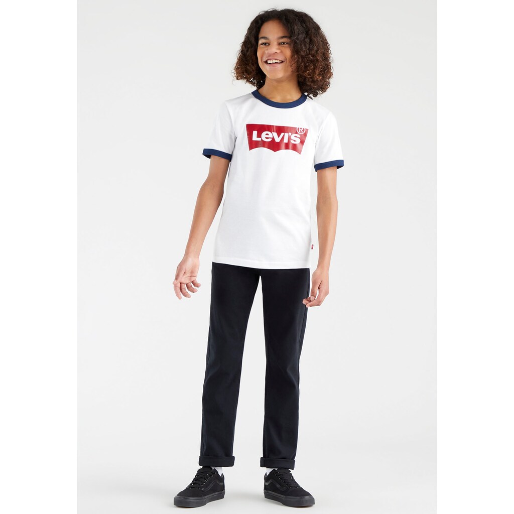 Levi's® Kids T-Shirt »BATWING RINGER TEE«, for BOYS