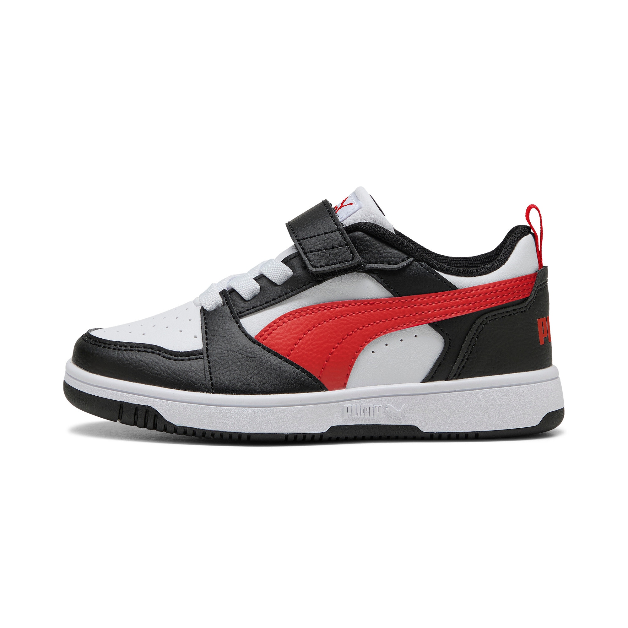 PUMA Sneakers »REBOUND V6 LO AC+ PS«  knöchelhoher Schnitt, mit Klettverschluss, mit Gummilaufsohle