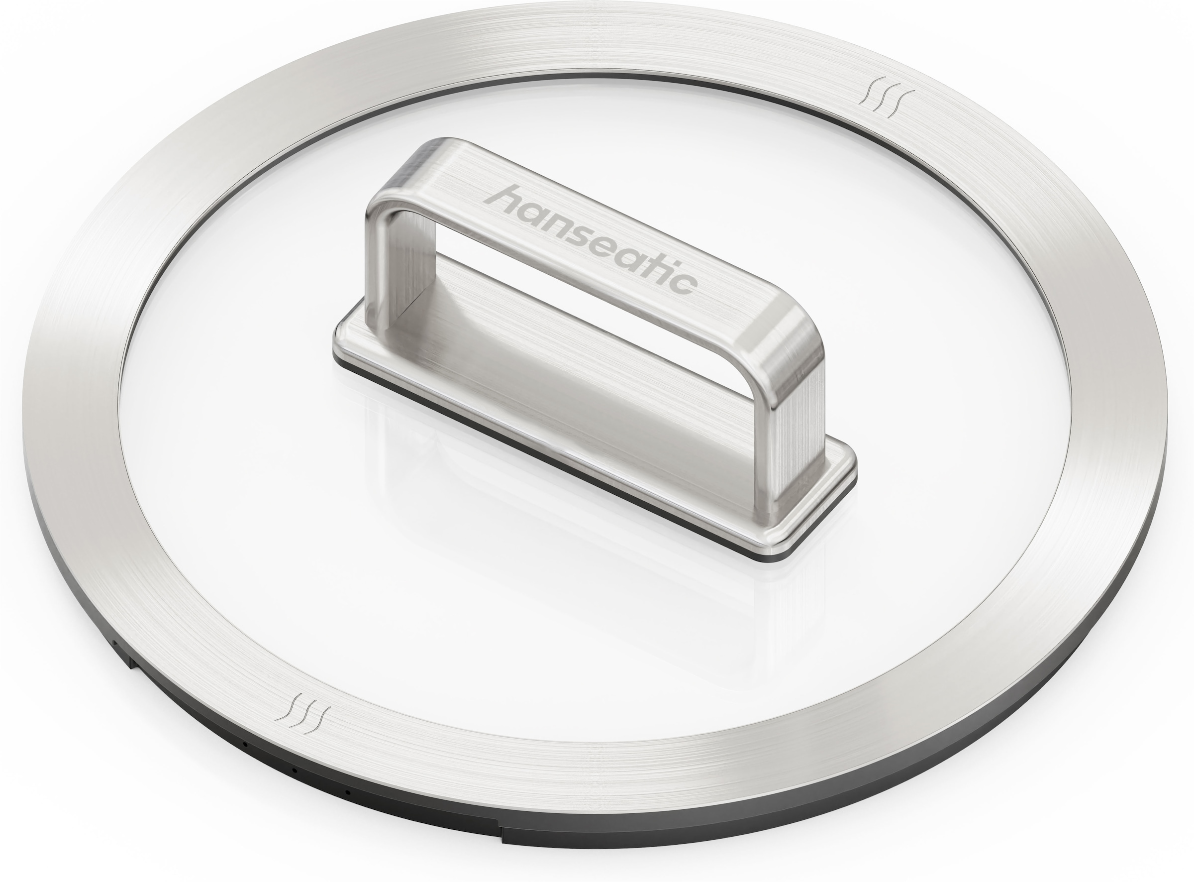 Hanseatic Topf-Set »PREMIUM« Set, Kochtopf 1x 16 cm / 1x 20 cm / 1x 24 cm, 6 tlg. Edelstahl