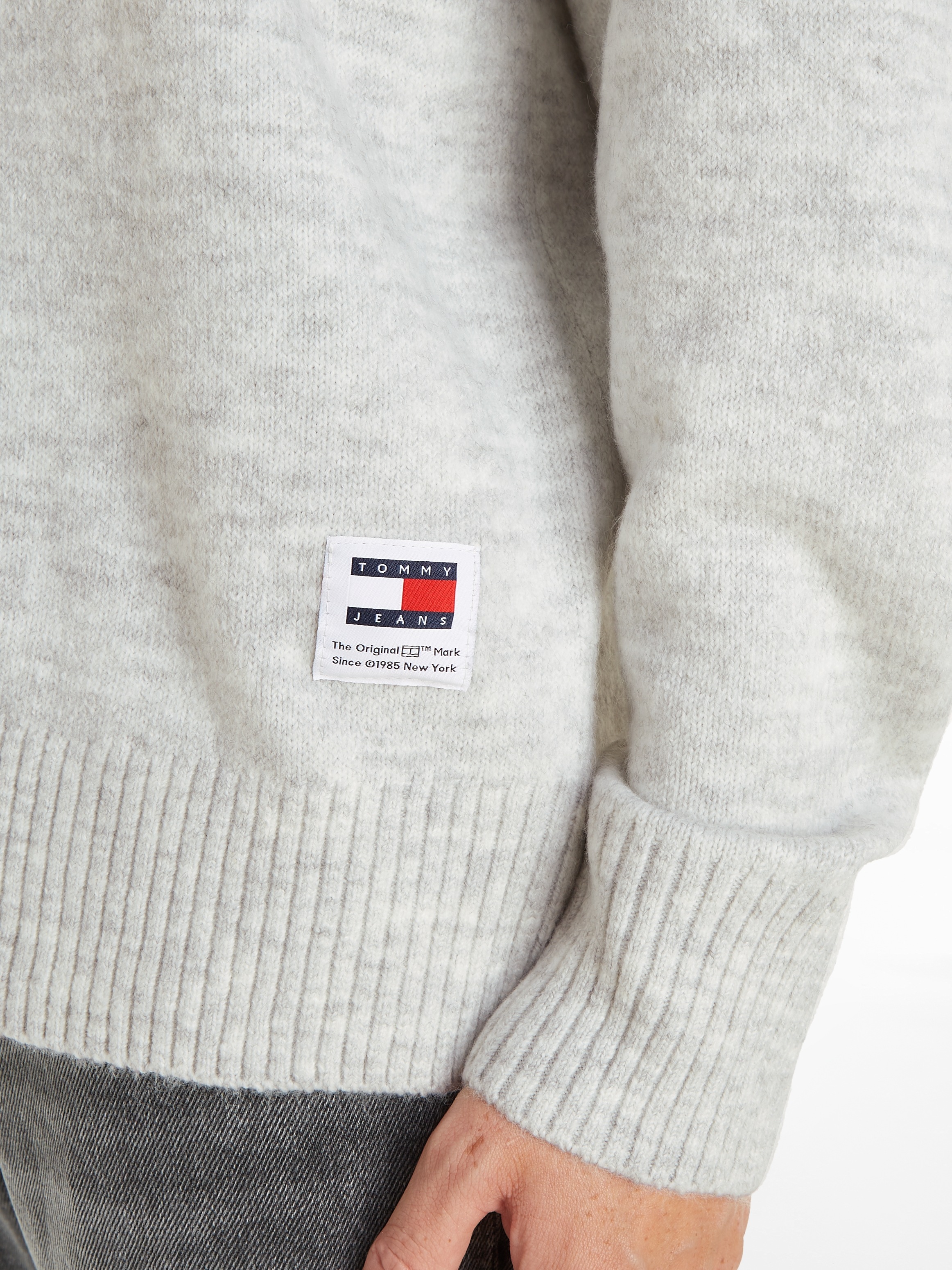 Tommy Jeans Strickpullover »TJM REG N CLASSICS SWEATER EXT«, mit Rundhalsausschnitt