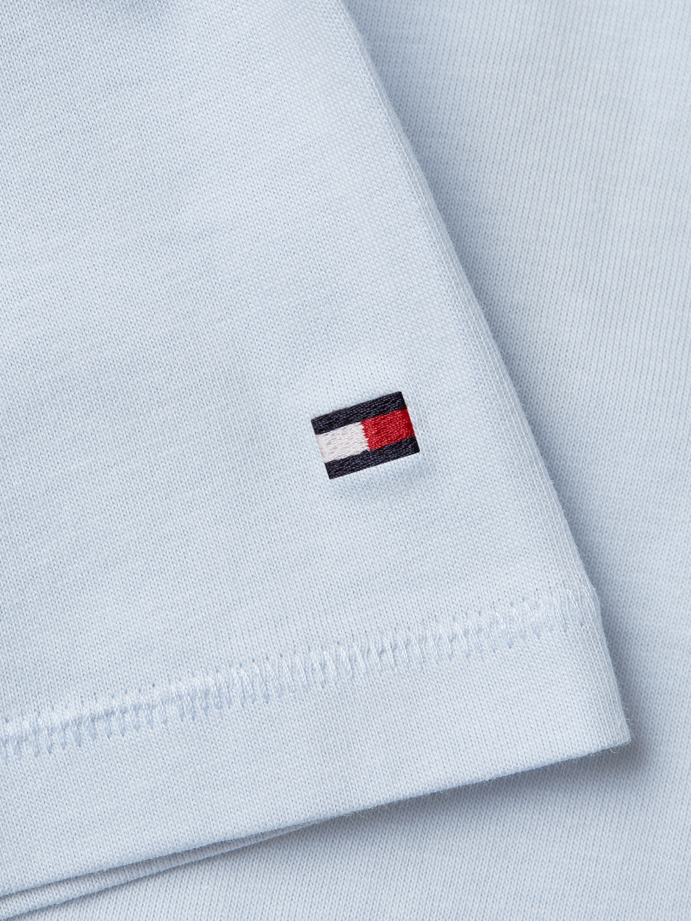 Tommy Hilfiger Kurzarmshirt »REG SCRIPT C-NK SS«, mit Tommy Hilfiger Script Logo-Schriftzug