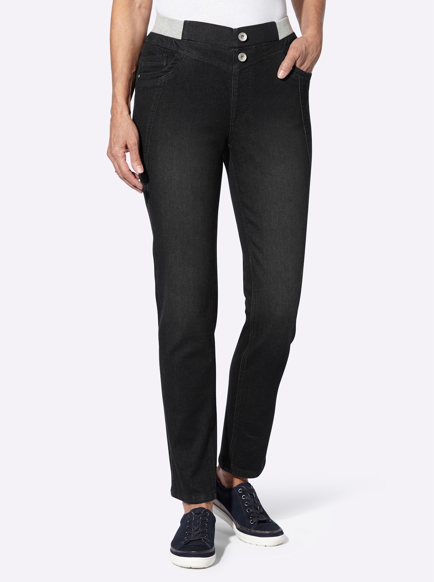 Casual Looks Bequeme Jeans, (1 tlg.)