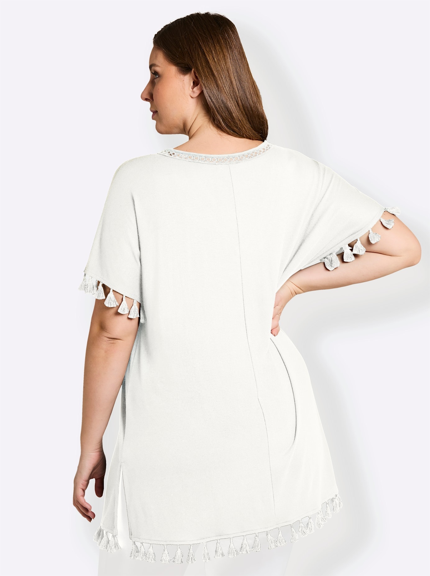 Sheego T-shirt long »Longshirt« 1