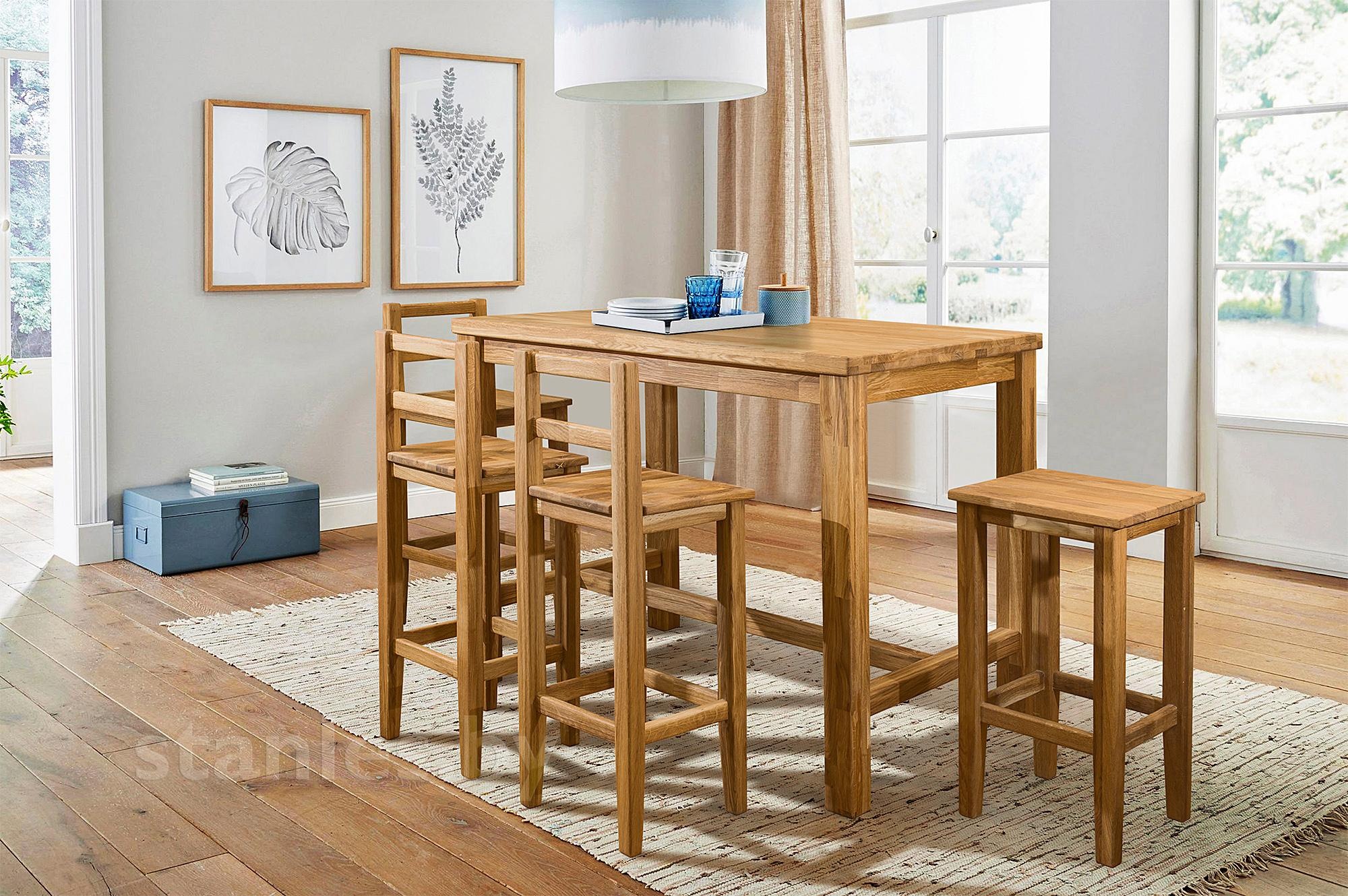 Image of Home affaire Bartisch »Pelli«, aus massivem Eichenholz, in 3 verschiedenen Grössen erhältlich bei Ackermann Versand Schweiz