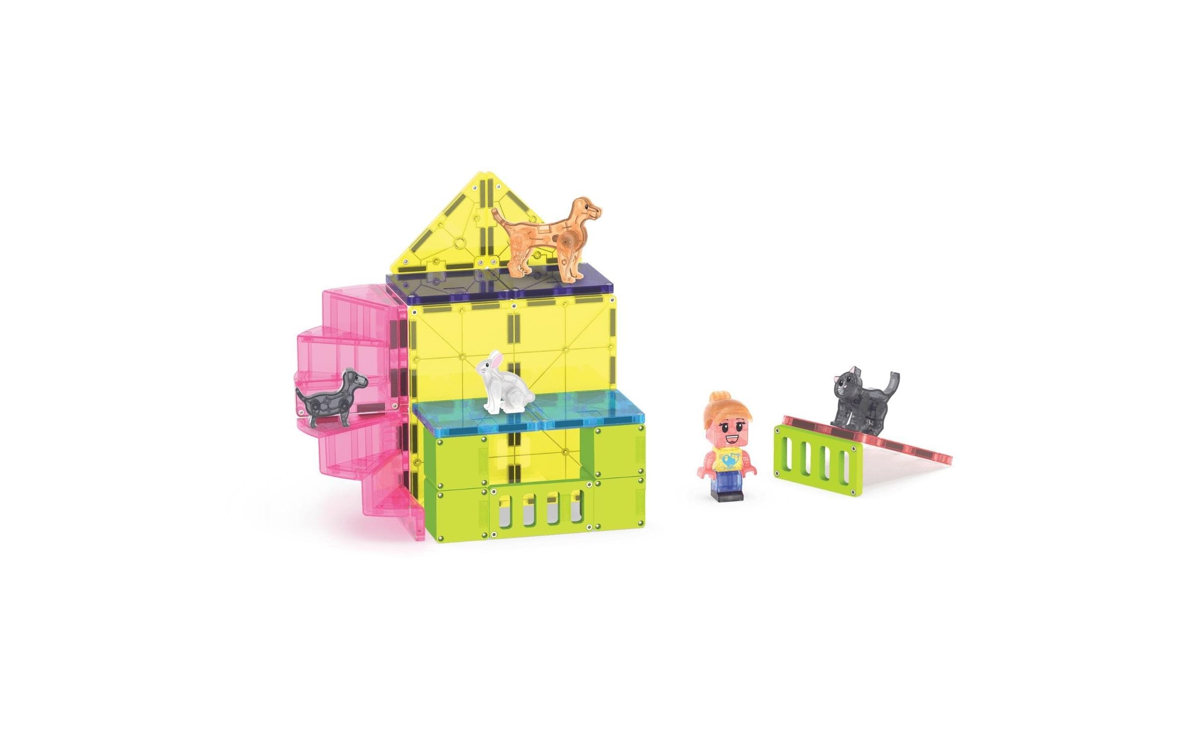   Jeu de construction en pierre »Magna-Tiles Pet Playhouse 50 Teile«