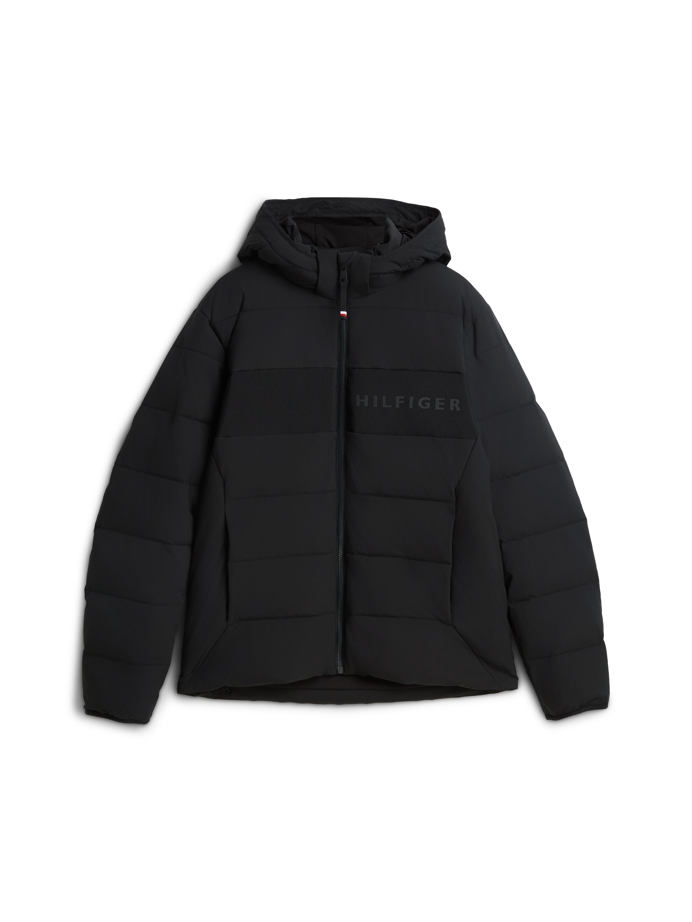 Tommy Hilfiger Veste matelassée »DETACHABLE HOODED BRANDED« avec capuche coupe normale