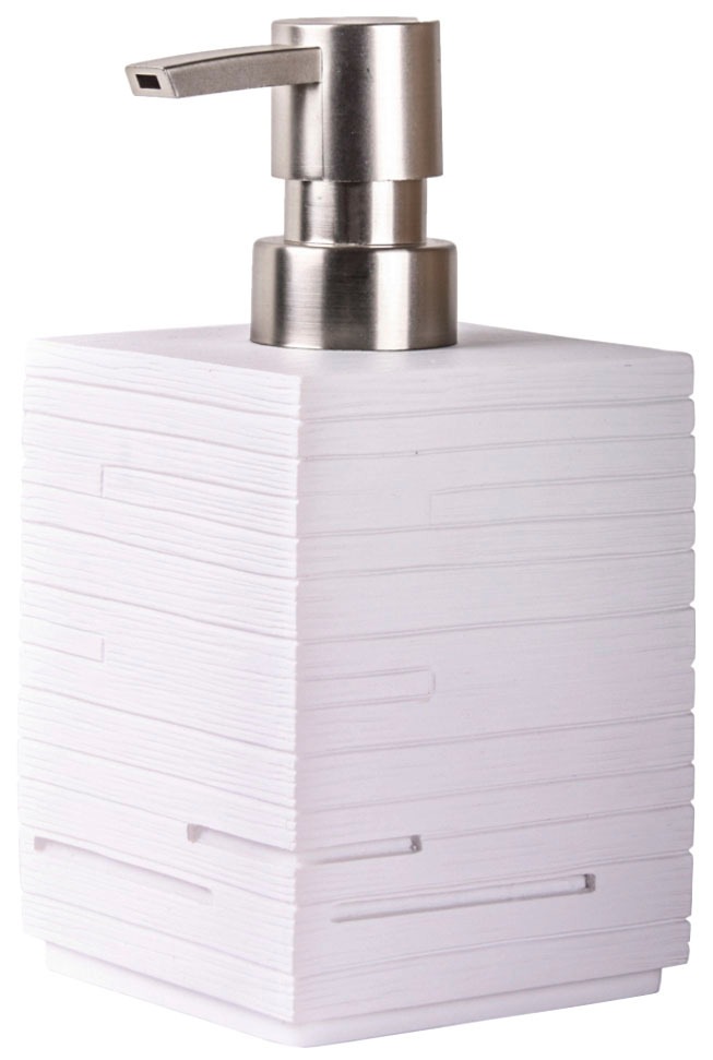 Sanilo Set d'accessoires de salle de bain »Good Feeling« WC-Sitz, Badteppich, Stöpsel, Seifenspender und WC-Bürste