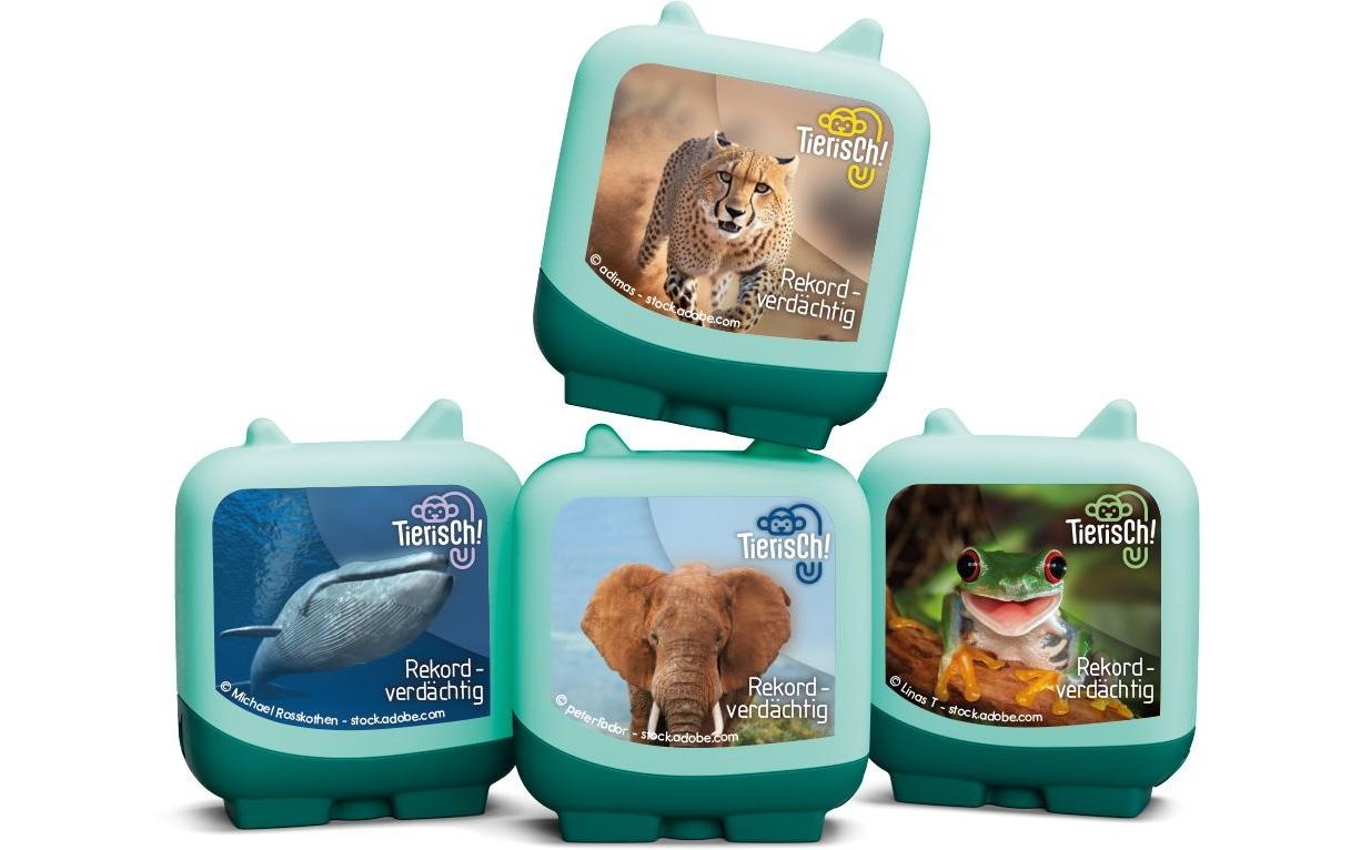 Image of tonies Hörspielfigur "Clever Tonies – Tierisch 4er Set"
