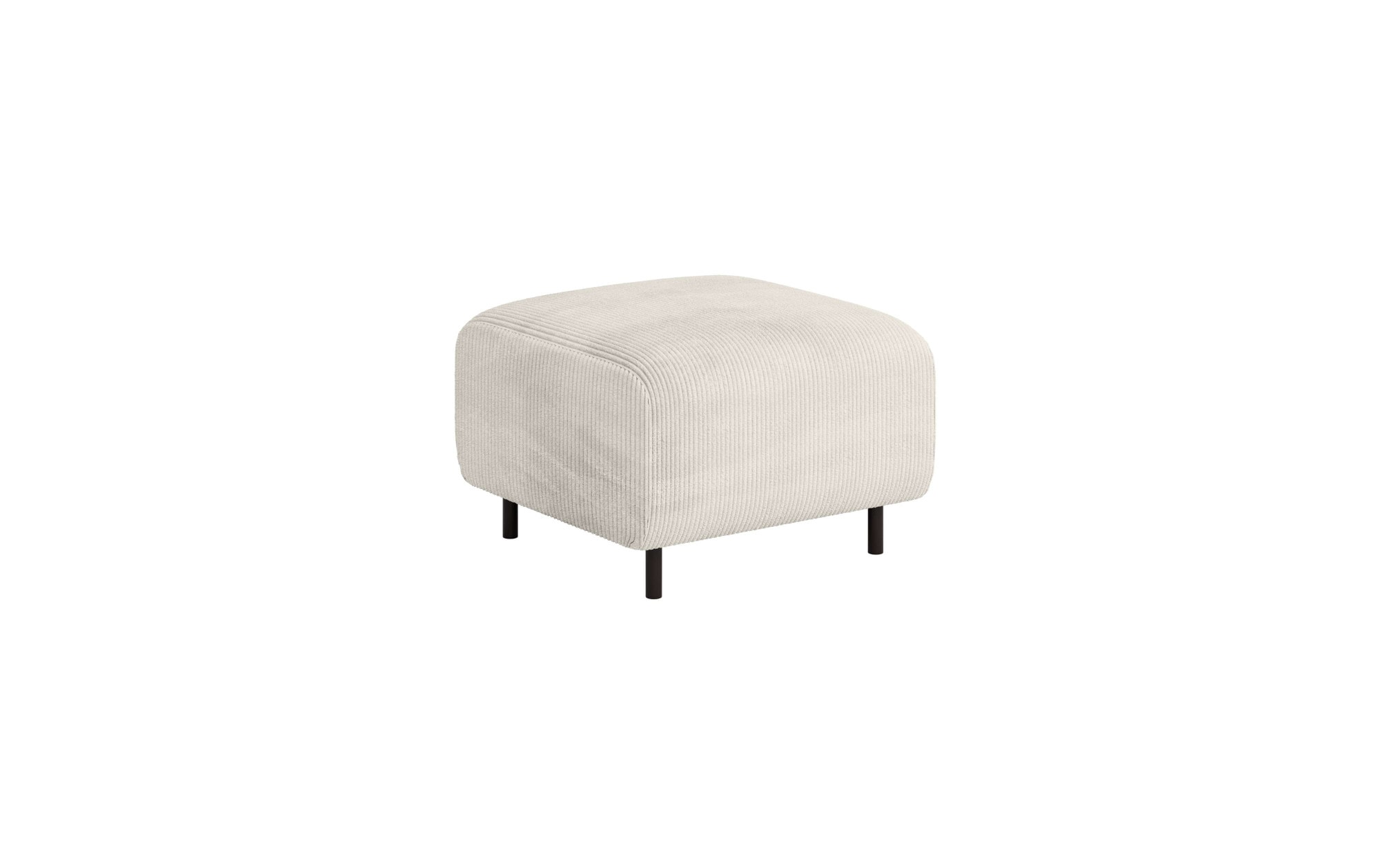 Home affaire Polsterhocker »ARROS klein mit Wellenunterfederung, Masse B/T/H: 70/70/46 cm«, passend zur Serie, in hochwertiger Verarbeitung