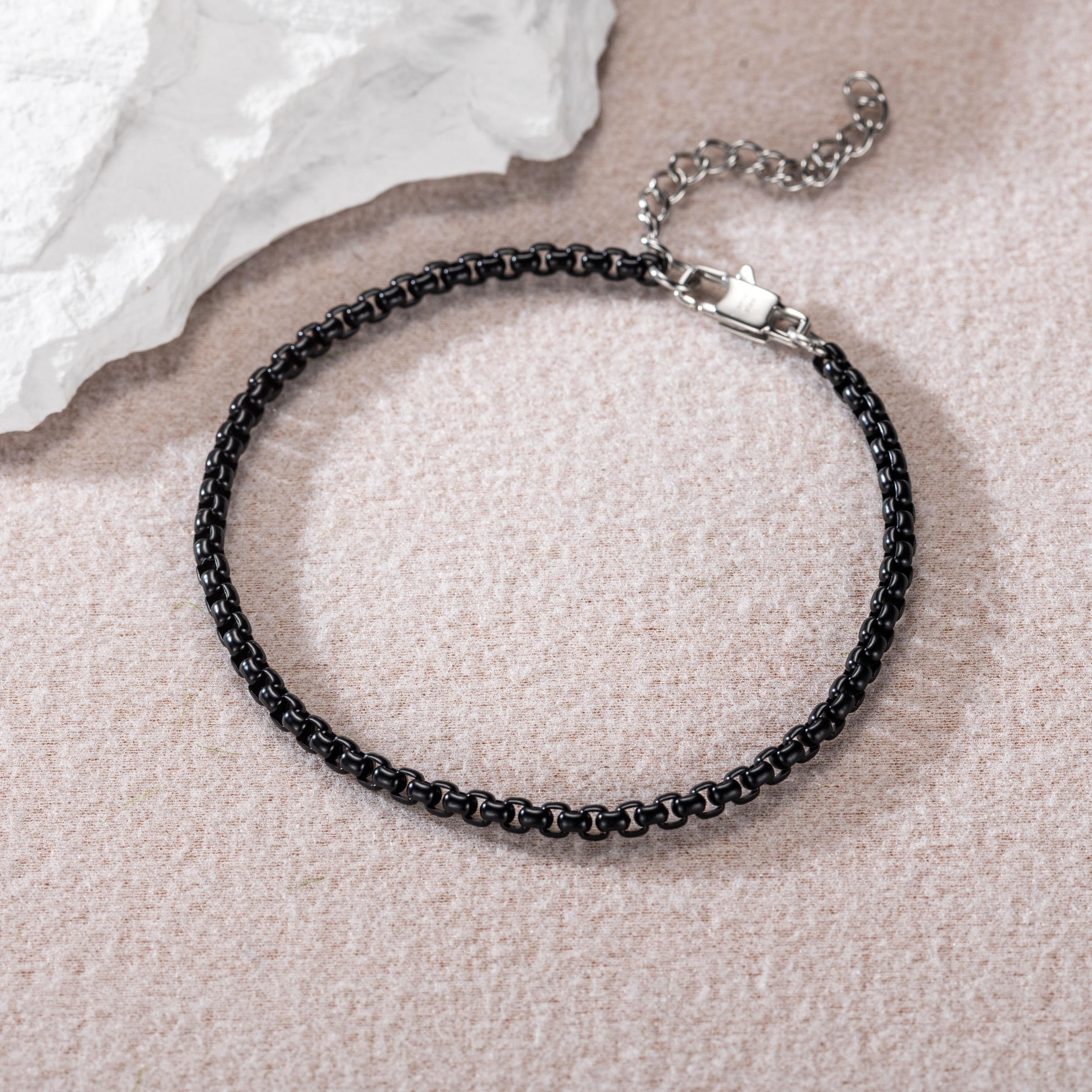 Firetti Fusskette »Schmuck Geschenk Edelstahl Fussschmuck Venezianerkette Color«