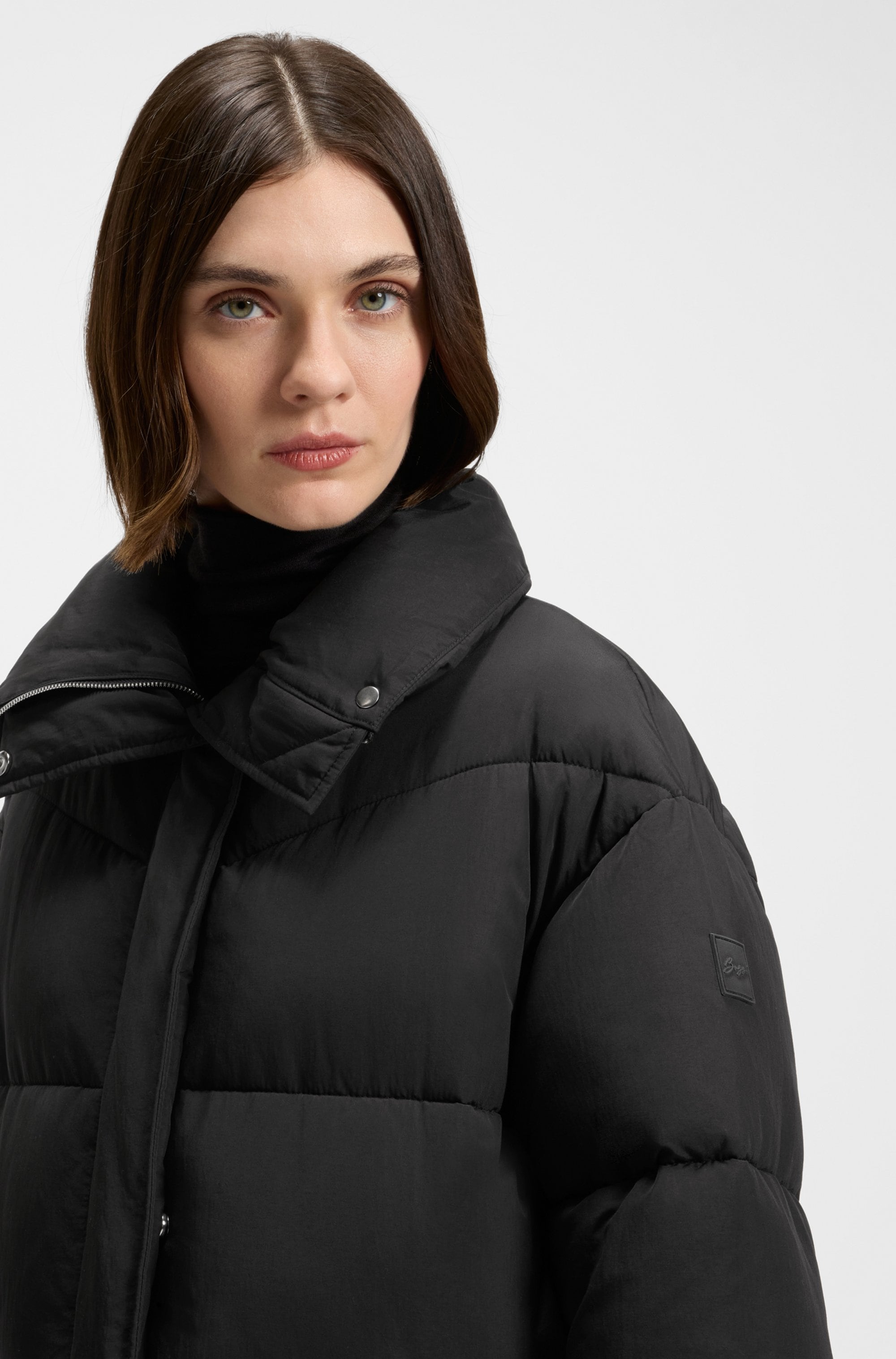 BOSS ORANGE Steppmantel »Pyrani Premium Damenmode«, mit Stehkragen, arktischer Parka-Stil