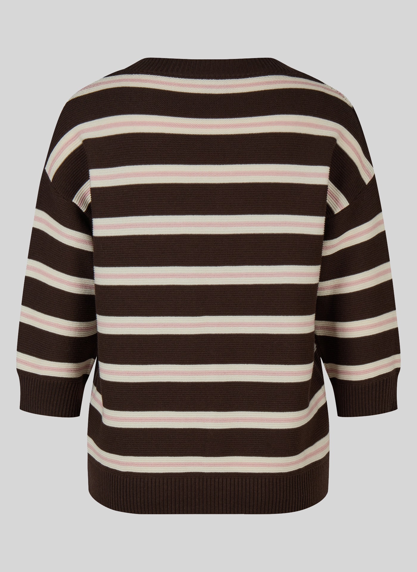 Rabe Strickpullover mit Streifen Muster