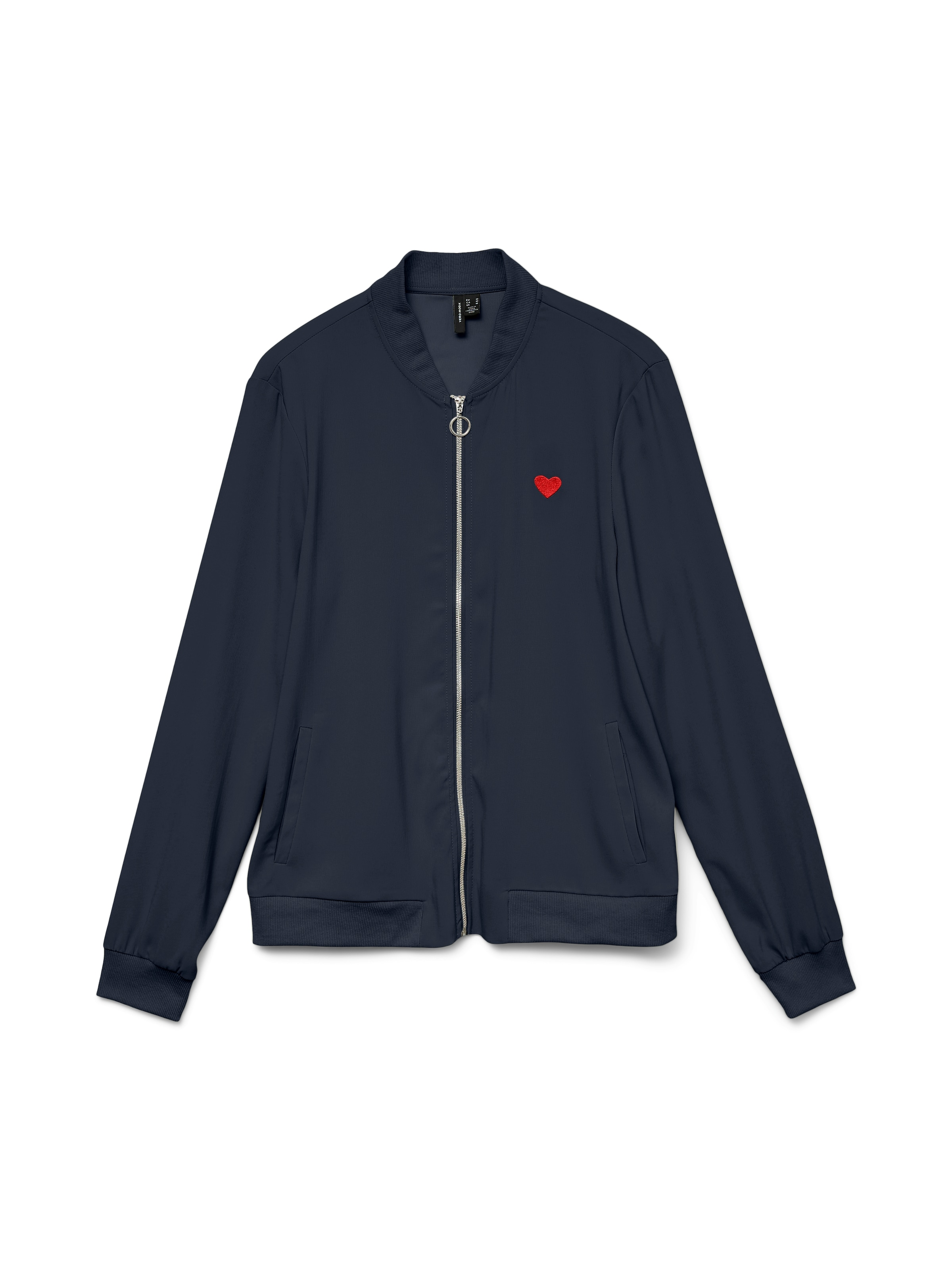 Vero Moda Blouson »VMCOCO L/S BOMBER AOP WVN NOOS« mélange de matériaux