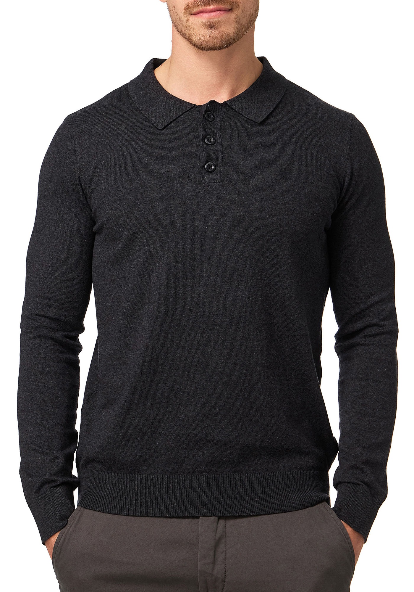 Image of Indicode Polokragenpullover "INBarner"