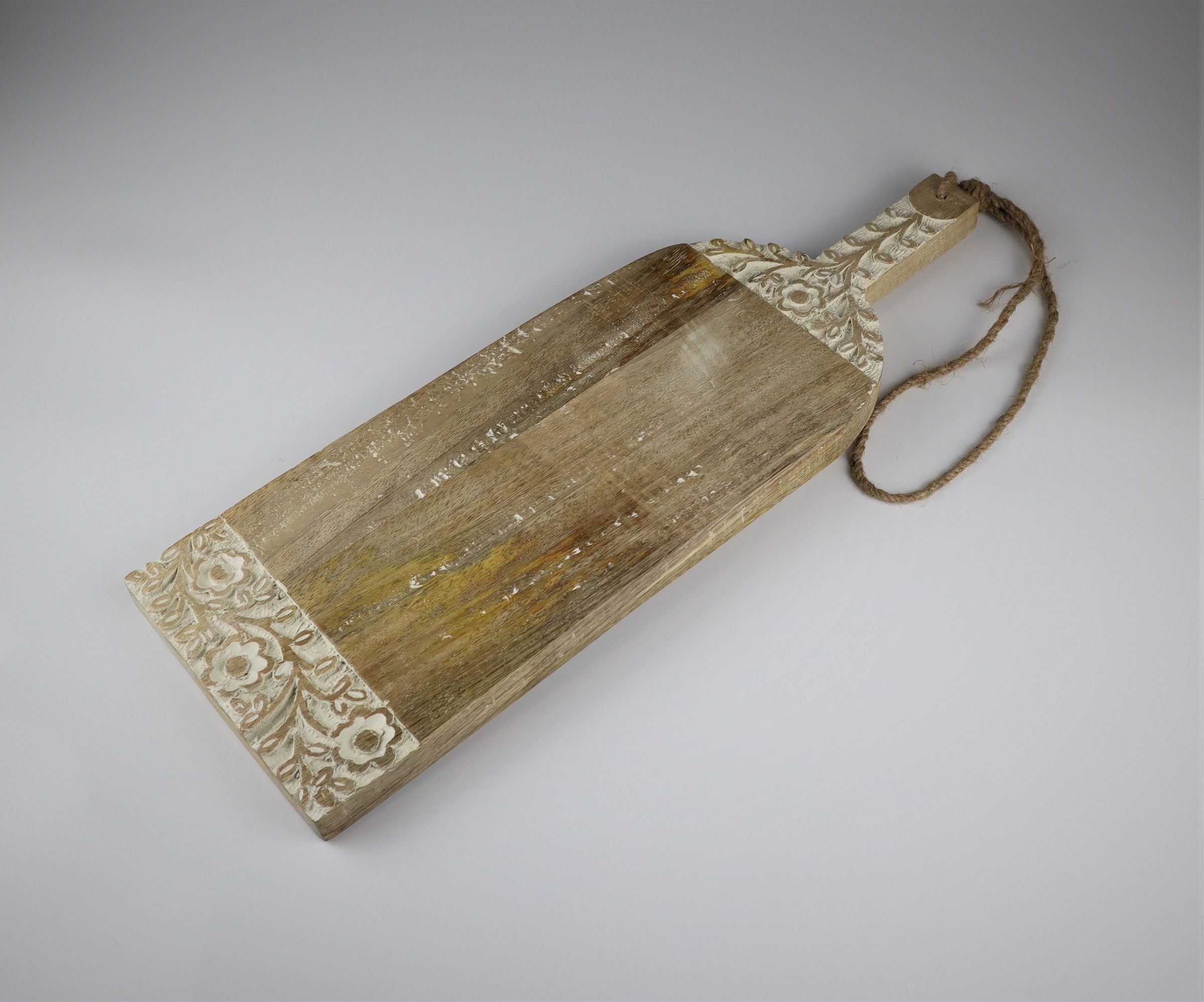 Image of AM Design Servierbrett "aus Holz, 17x50 cm" ideal zum Schneiden, Servieren und stilvollen Präsentieren