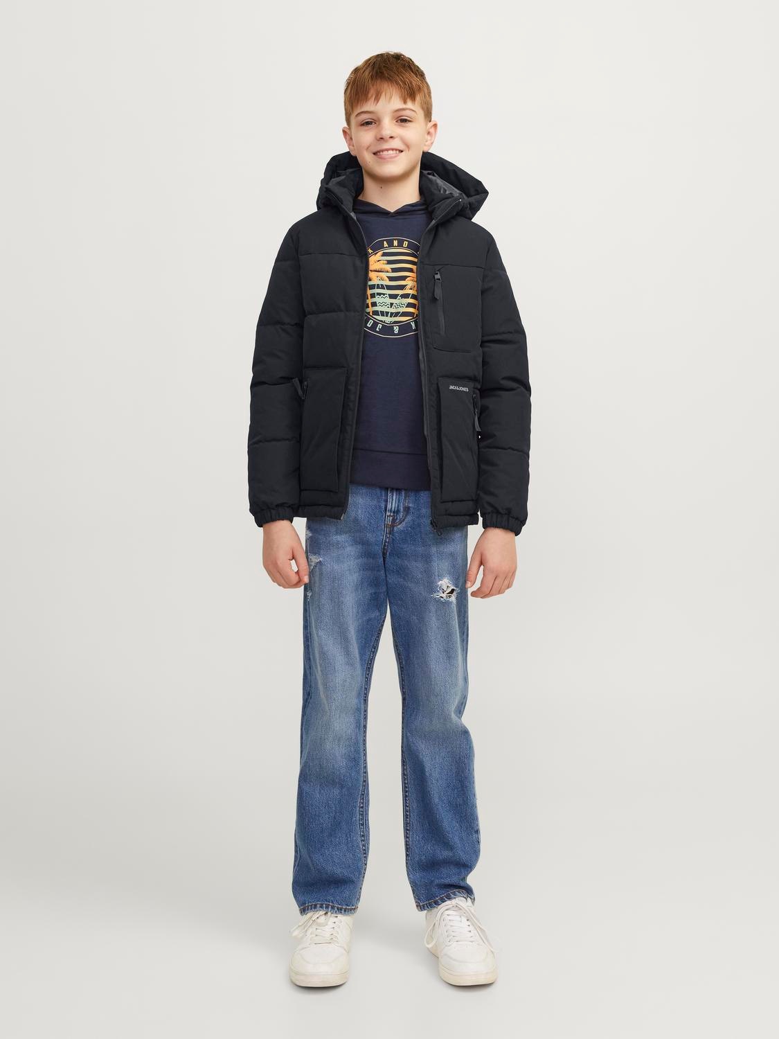 Jack & Jones Junior Steppjacke »JJEOTTO PUFFER JACKET SN JNR«, mit Kapuze