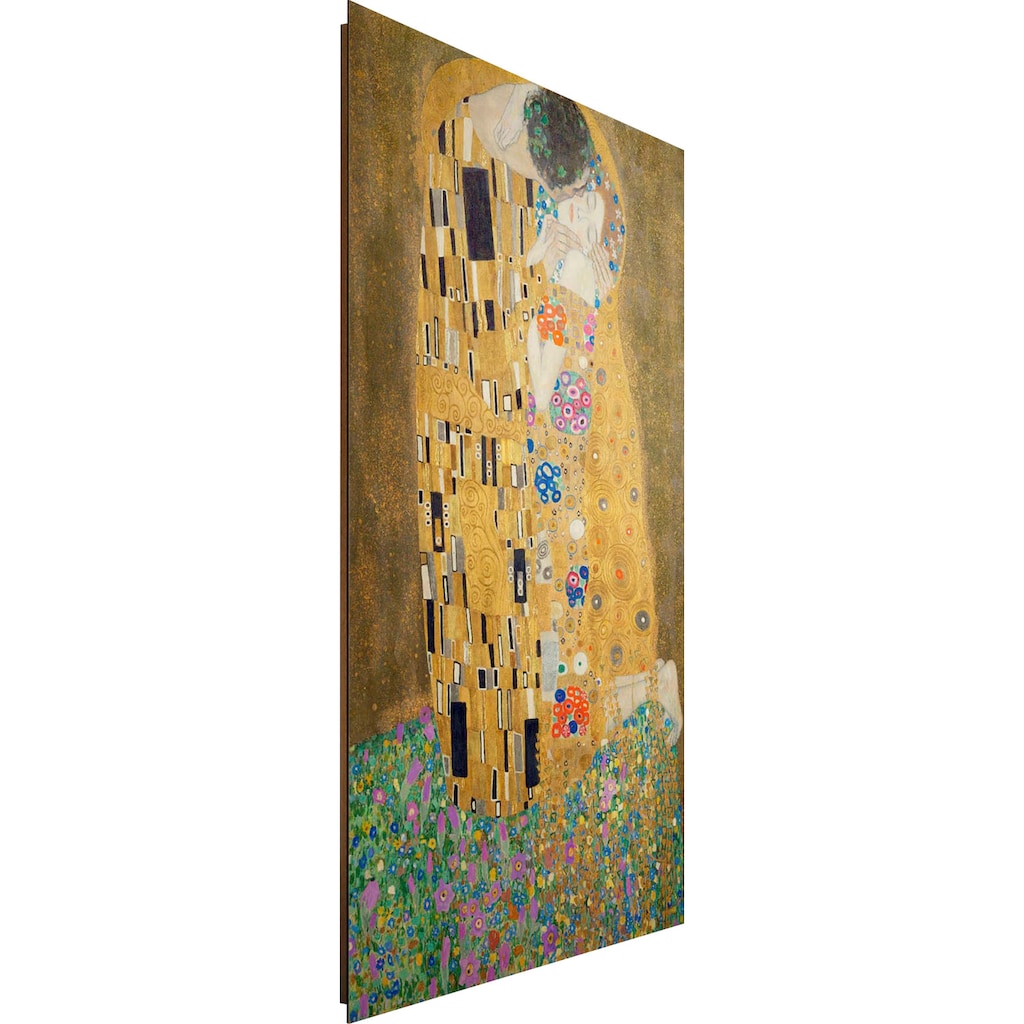 Reinders! Holzbild »Deco Panel 60x90 Gustav Klimt - the kiss«