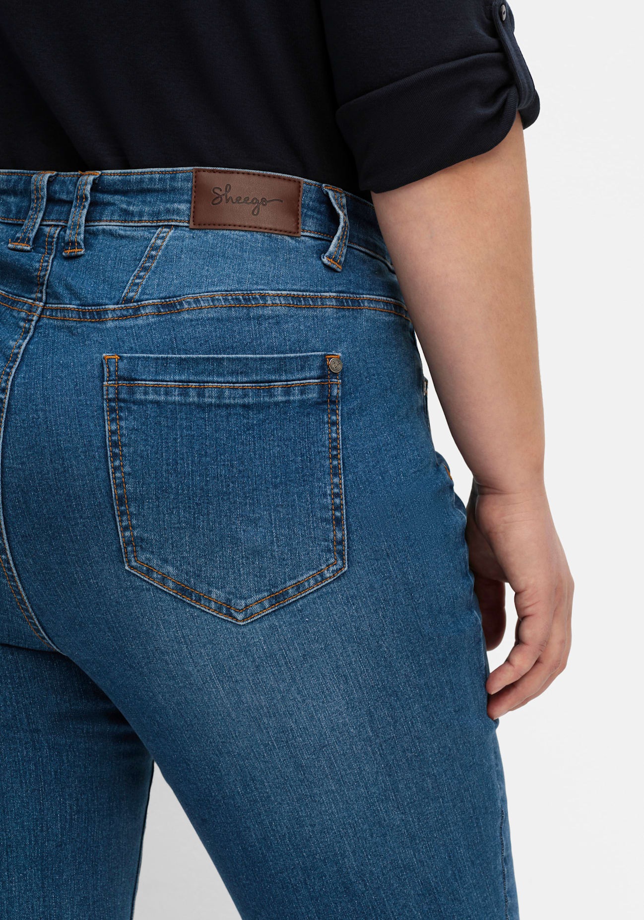 Sheego Bequeme Jeans, (1 tlg.)