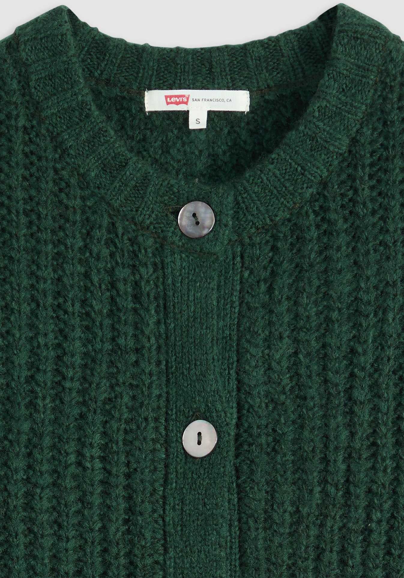 Levi's® Veste en tricot Wärmender, pflegeleichter Materialmix