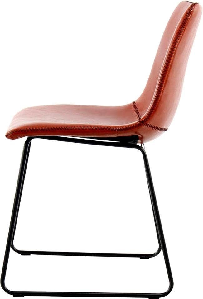 Kayoom Stuhl »Caila 110 2er-Set, Esszimmerstuhl in robuster Aufmachung«, (Set), 2 St., pflegeleicht, modern, strapazierfähig, integrierbar in jeden Wohnstil