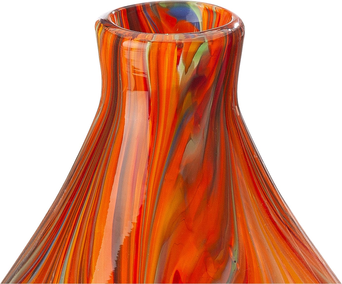 GILDE Vase de table »Vase Dream orange«