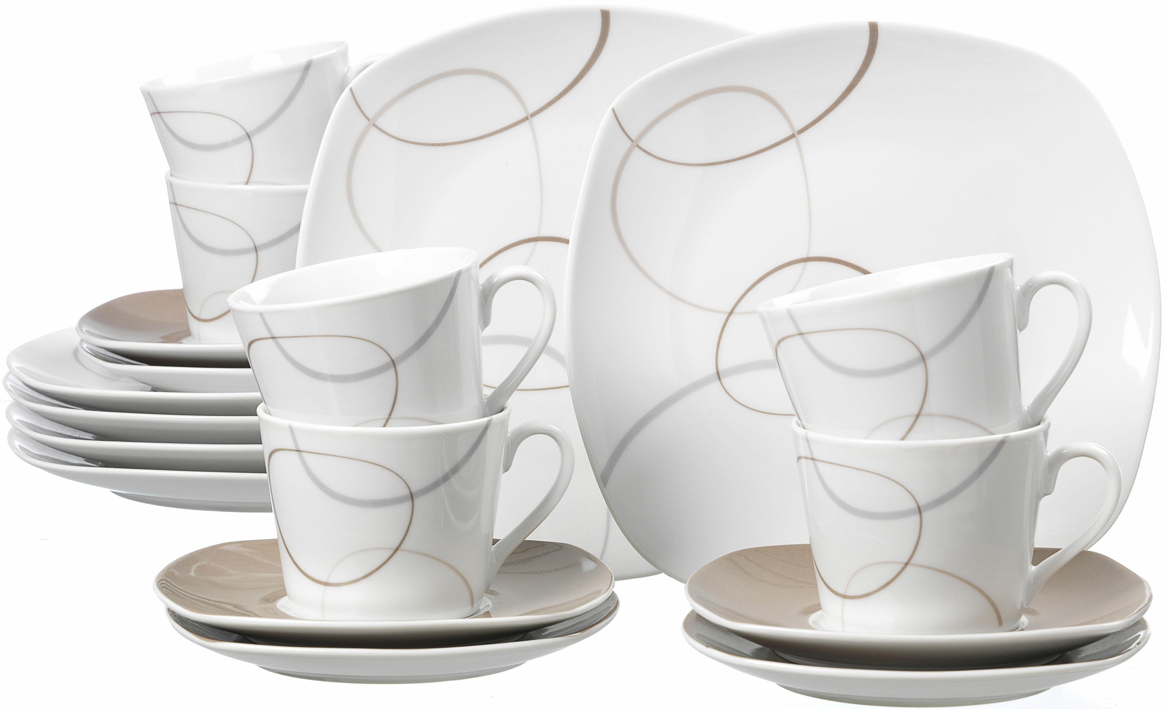 Image of Ritzenhoff & Breker Kaffeeservice »Alina«, (Set, 18 tlg.), Spülmaschinengeeignet bei Ackermann Versand Schweiz