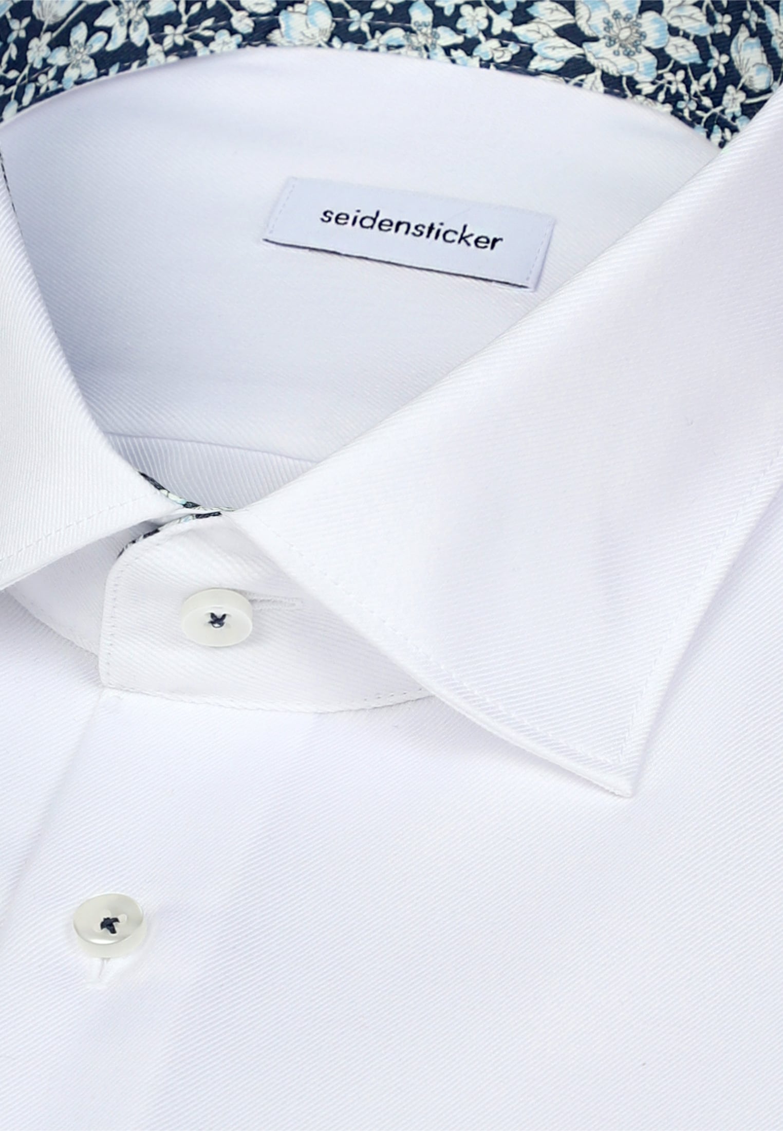 seidensticker Businesshemd »Schwarze Rose« Shaped 1/1 Kentkragen Uni