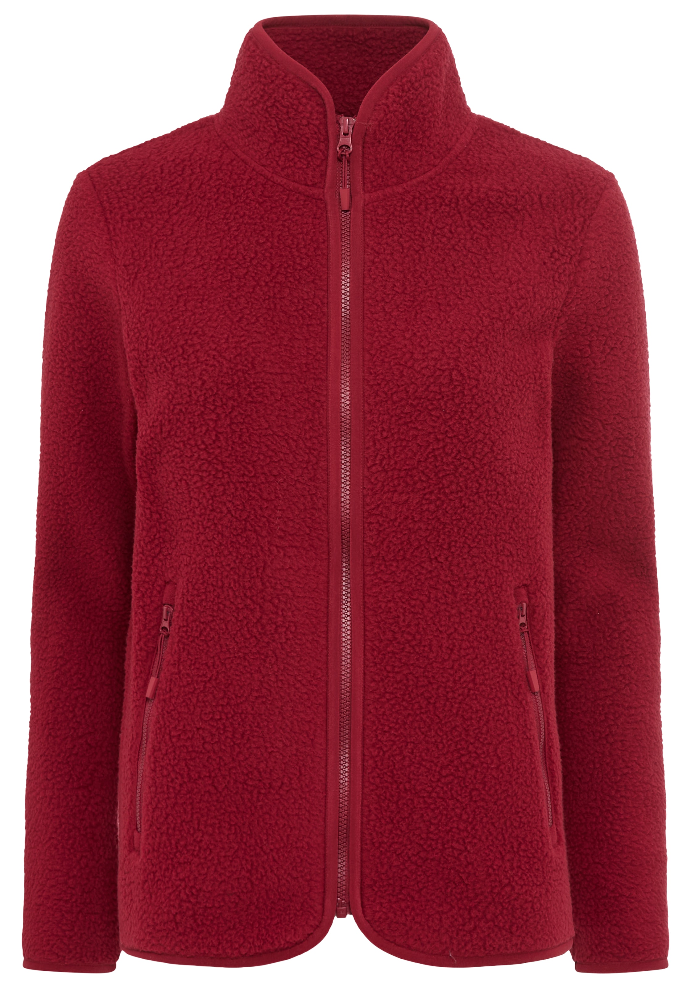 Polarino Fleecejacke, aus Teddy-Fleece, Übergangsjacke